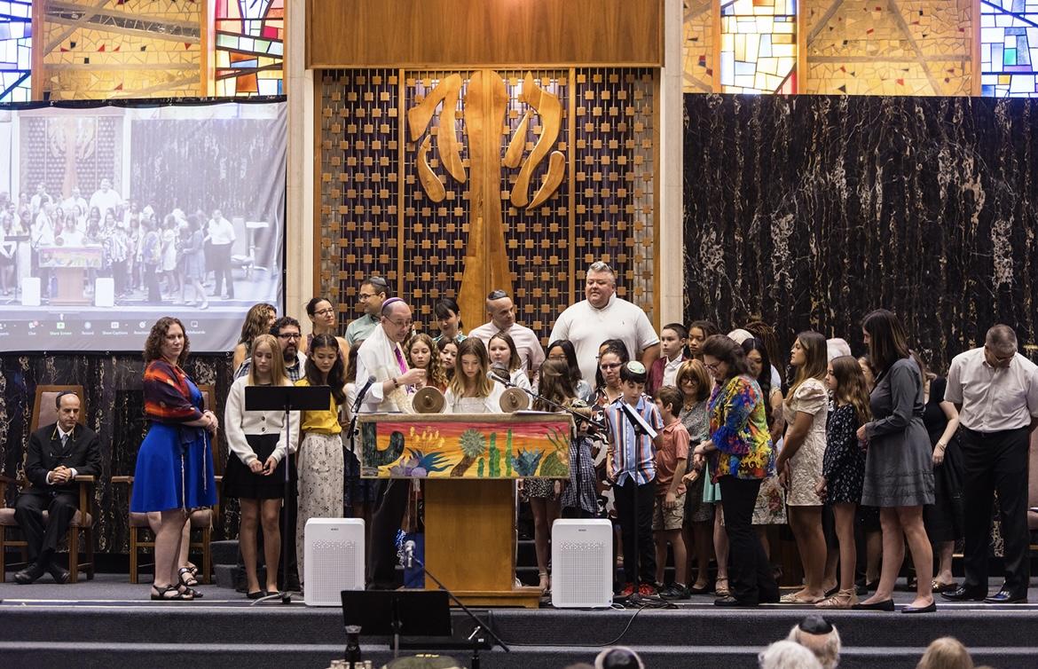 Aaron at Lily’s bat mitzvah