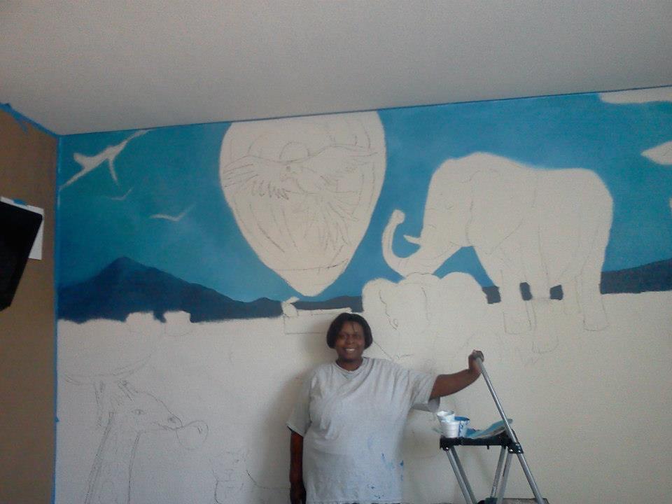 Proud artist.