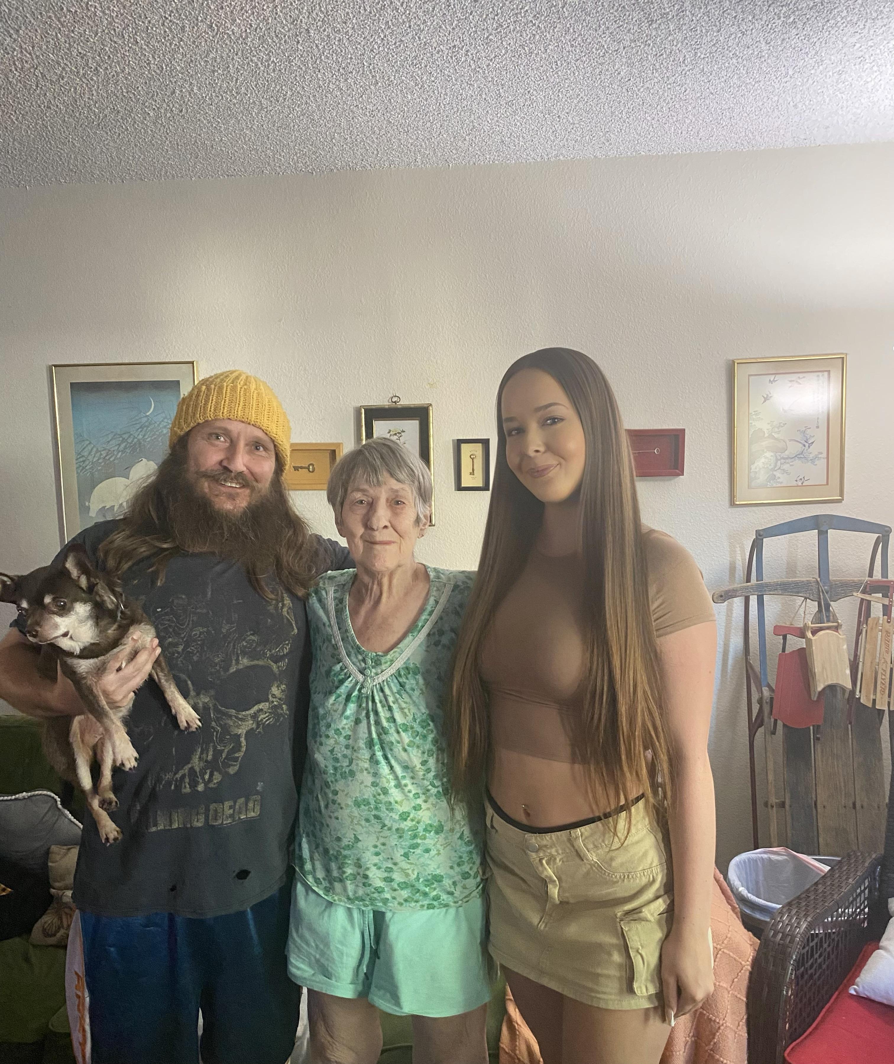 A great day of visiting Gramm…