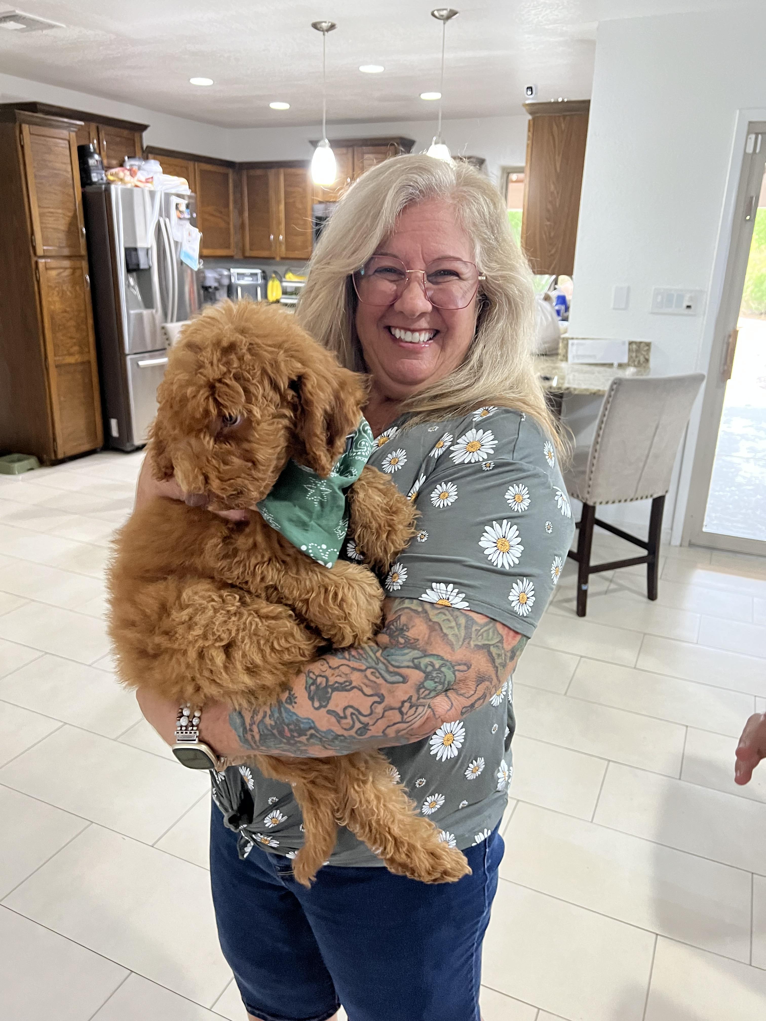 Aunt Janie and Luke!