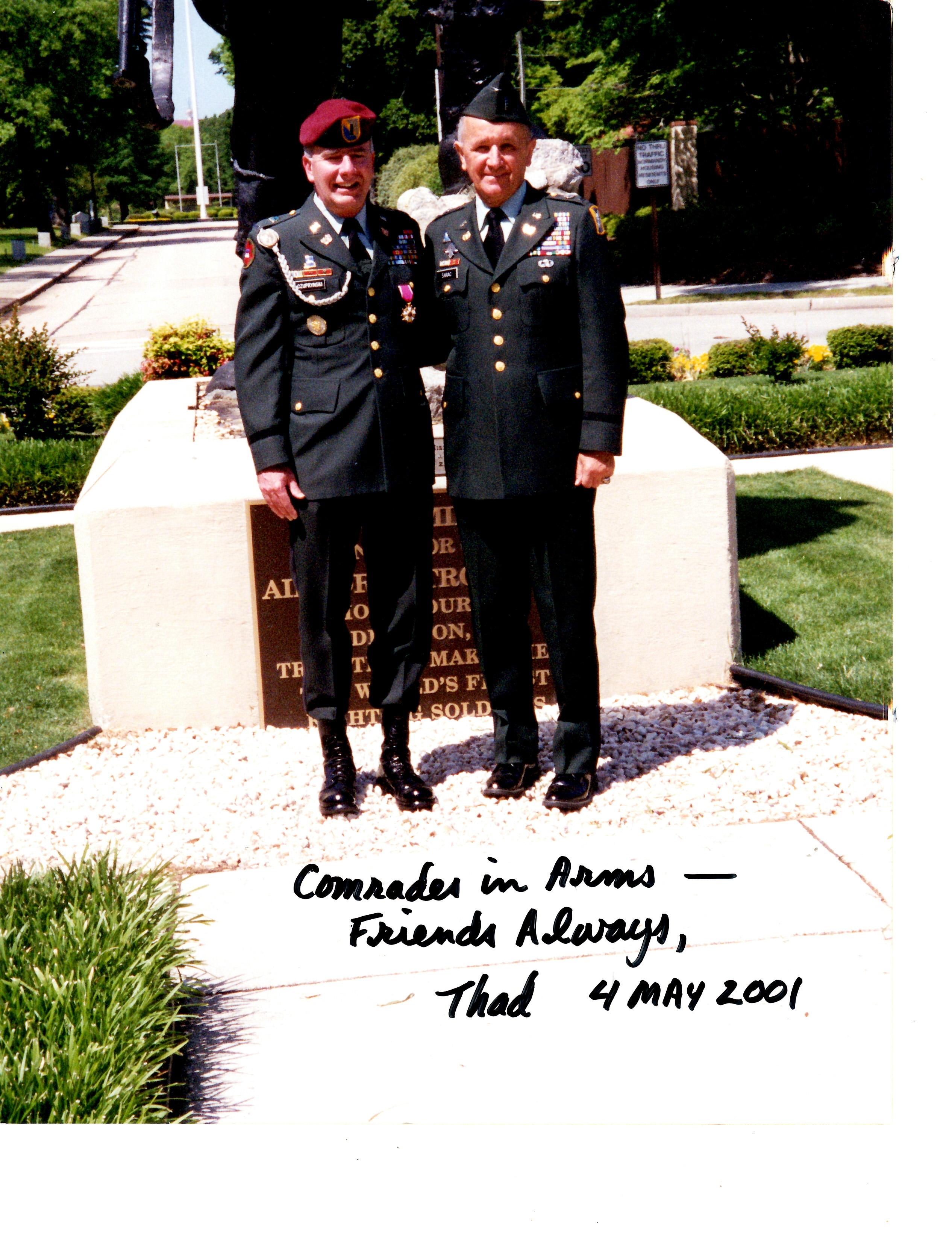 Thad and Ivan Sarac at Thad