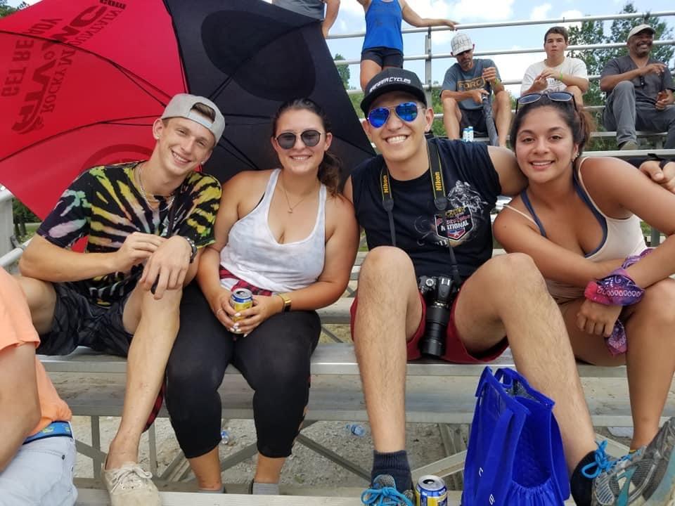 Stephen cheer section at Lore…