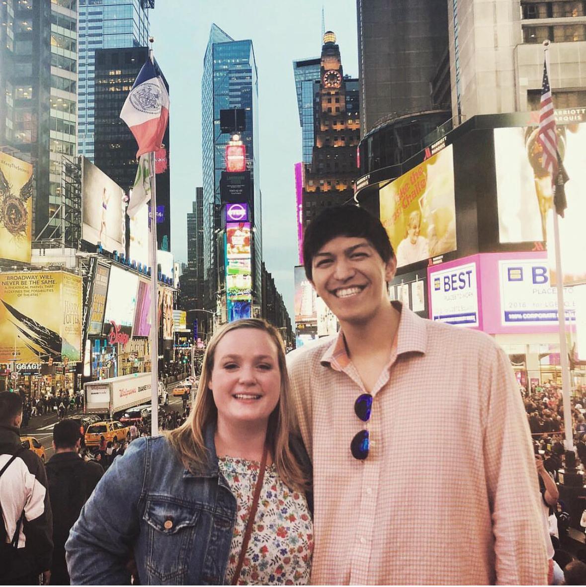 My first trip to NYC, Phil wo…