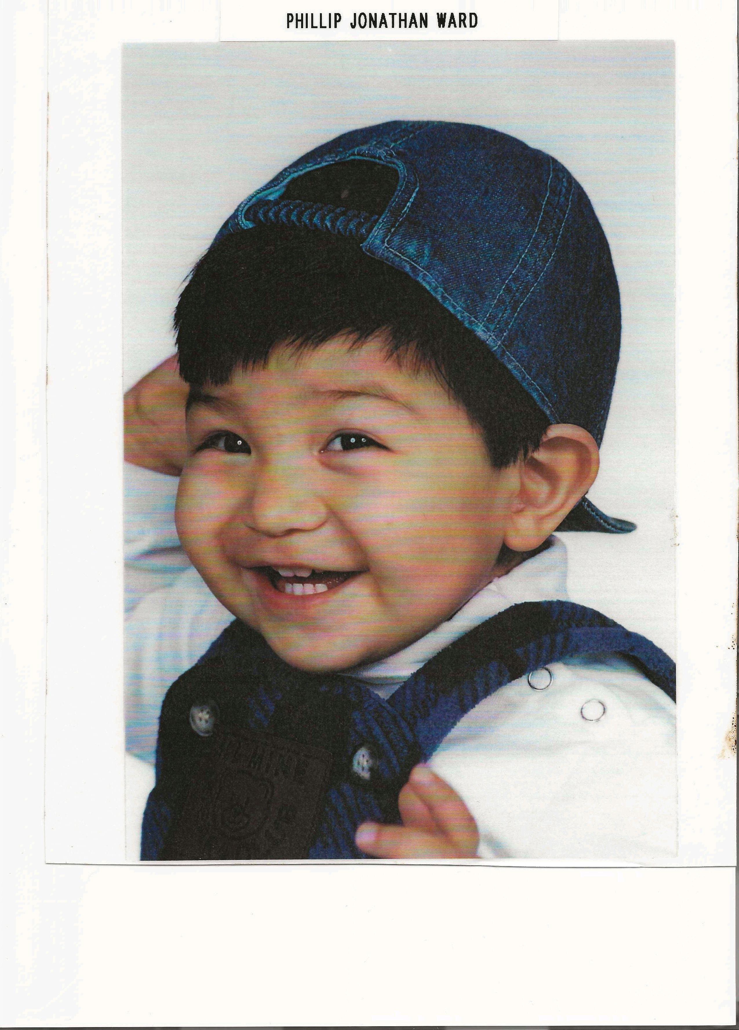 Phillip as a baby.