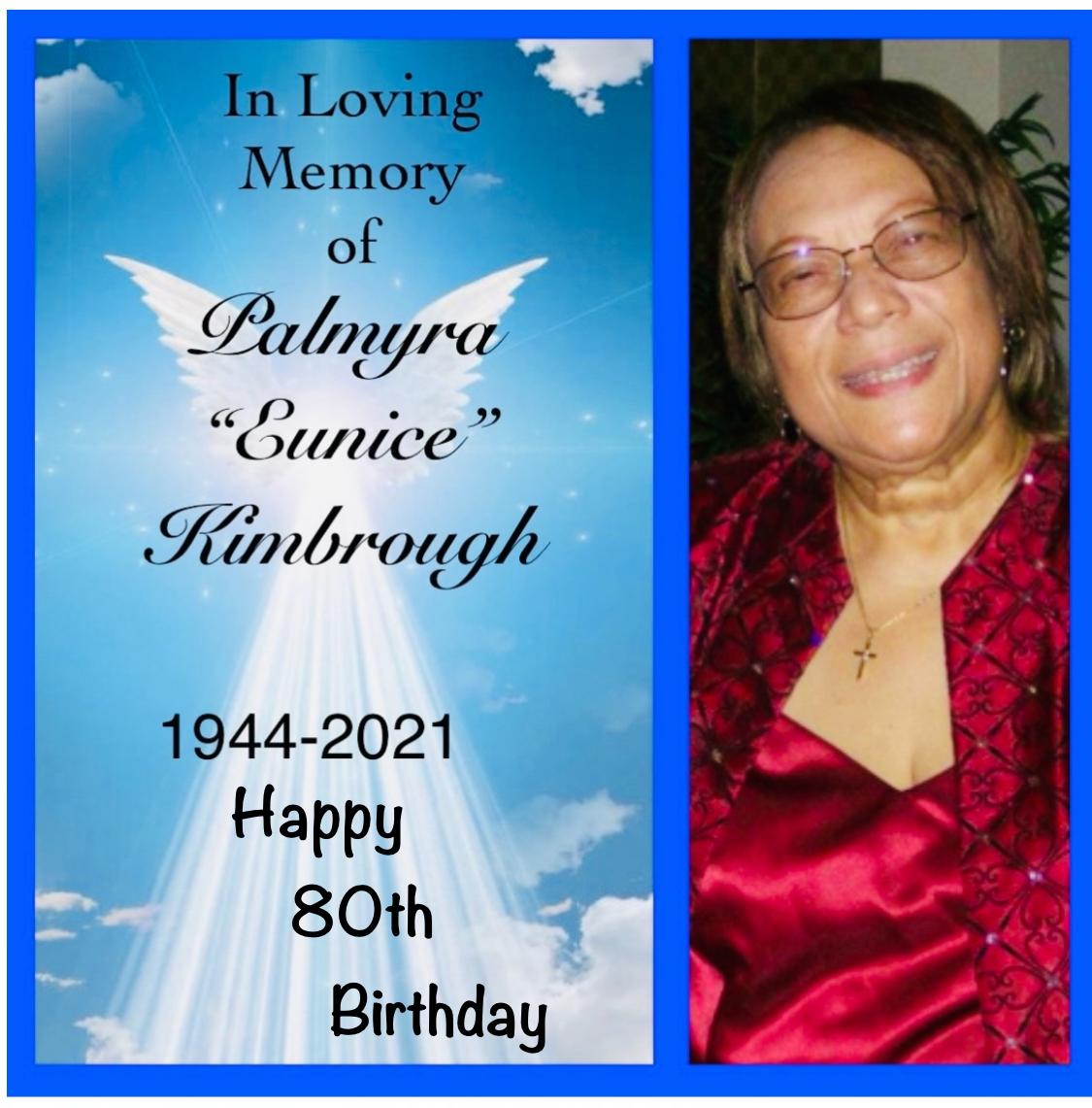 Happy 80th Birthday Mom