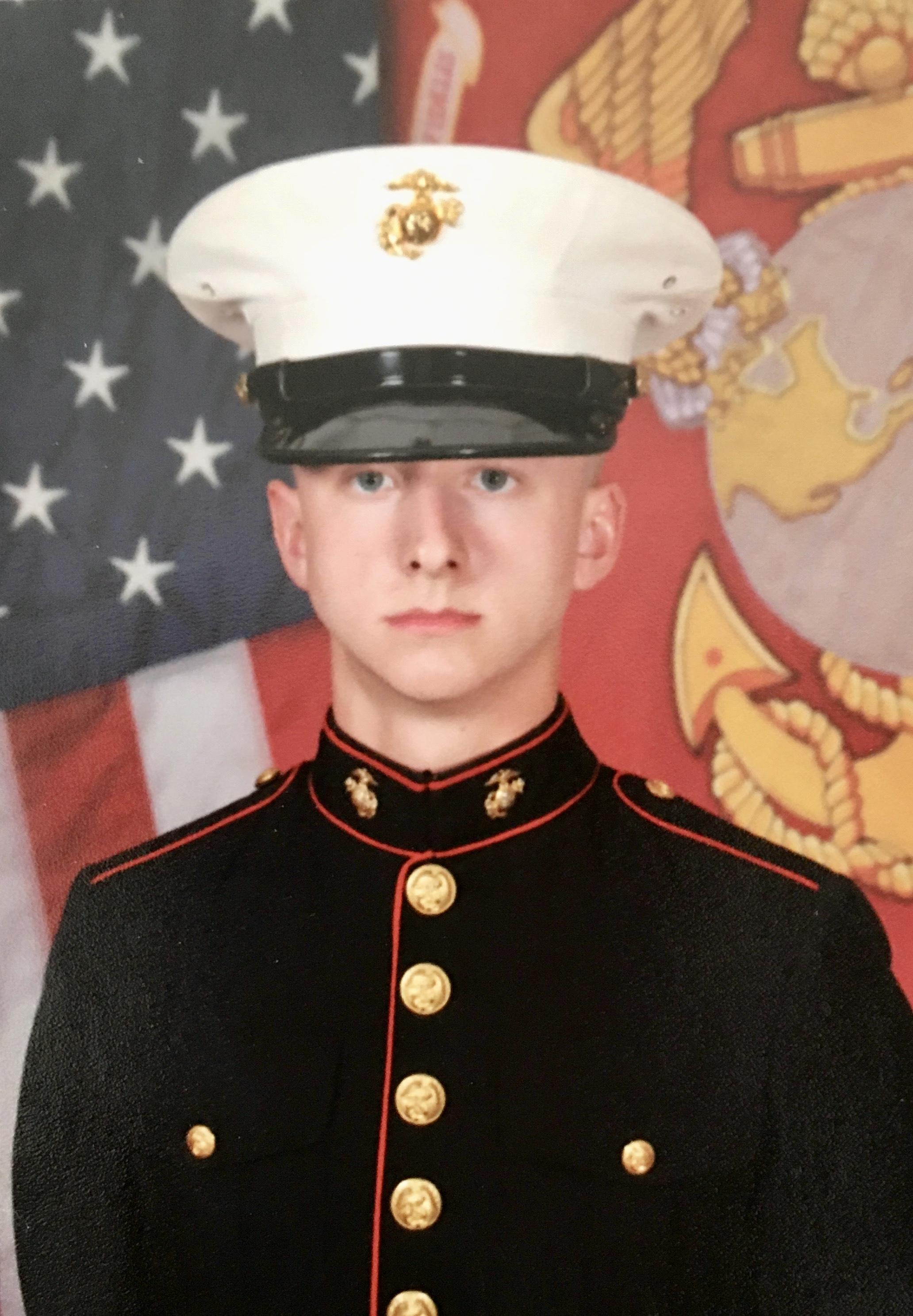 Graduation from Marines