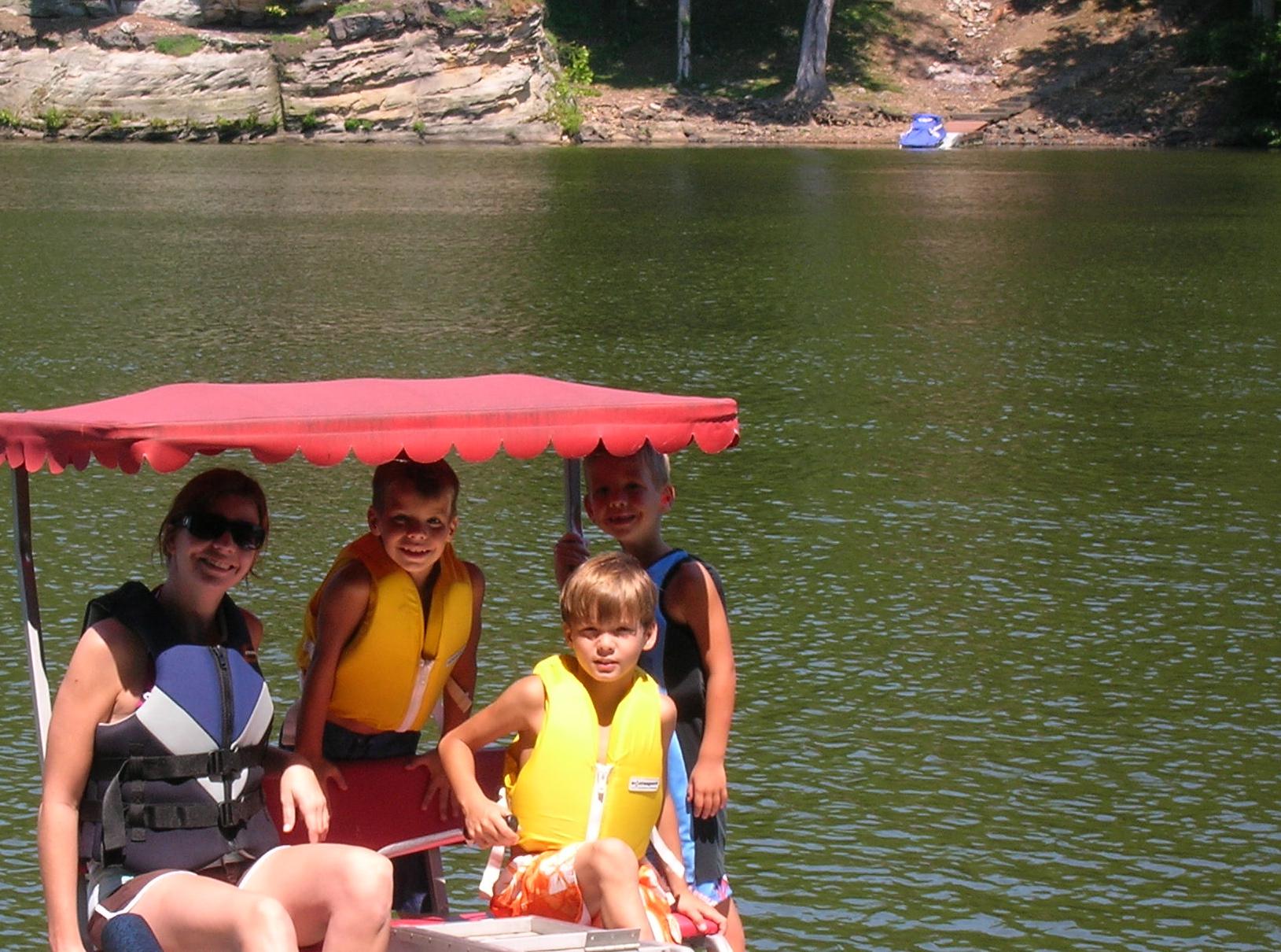 Out on the lake in Kentucky