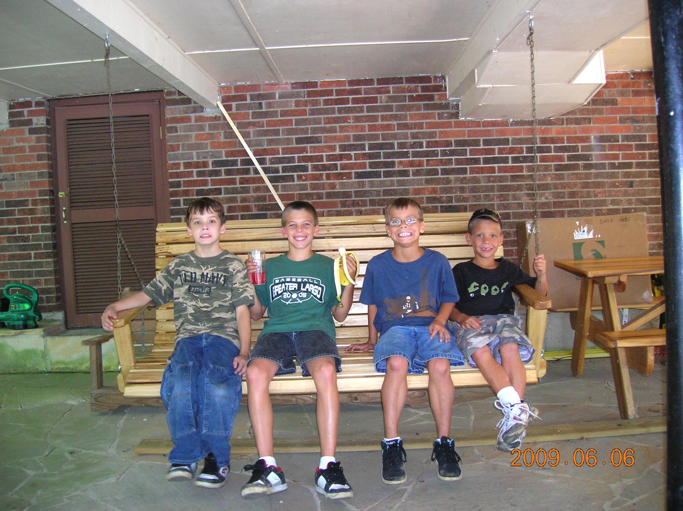 Ben, Jack, Noah and Owen