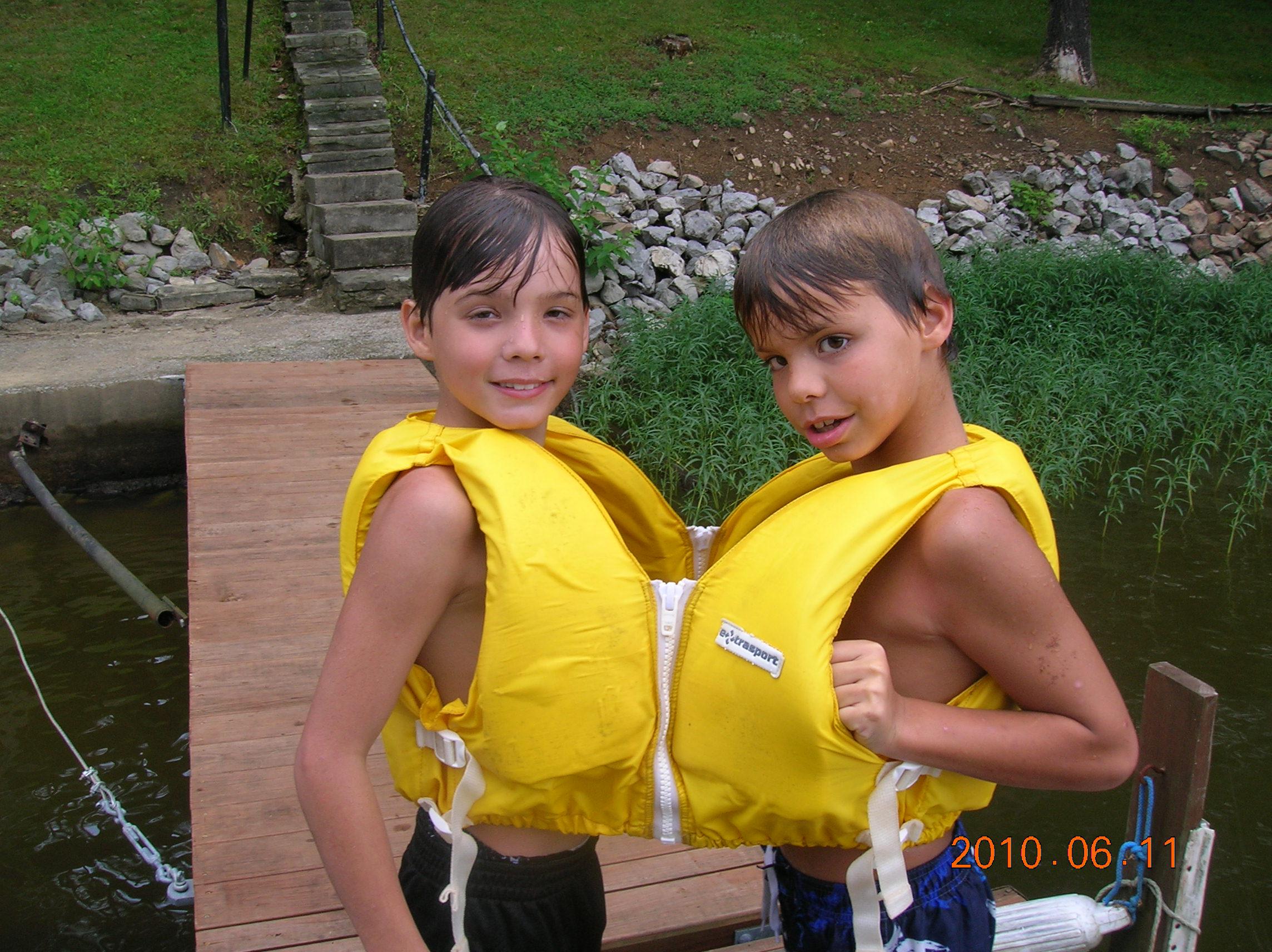 Silly boys- Ben and Noah