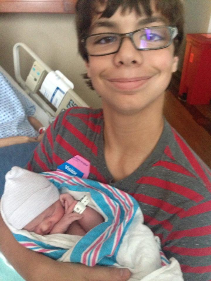 Proud Big Brother Noah and hi…