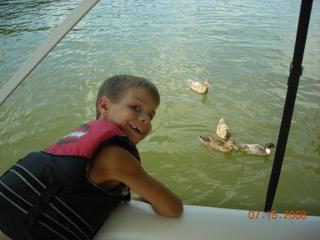 Noah loved the ducks