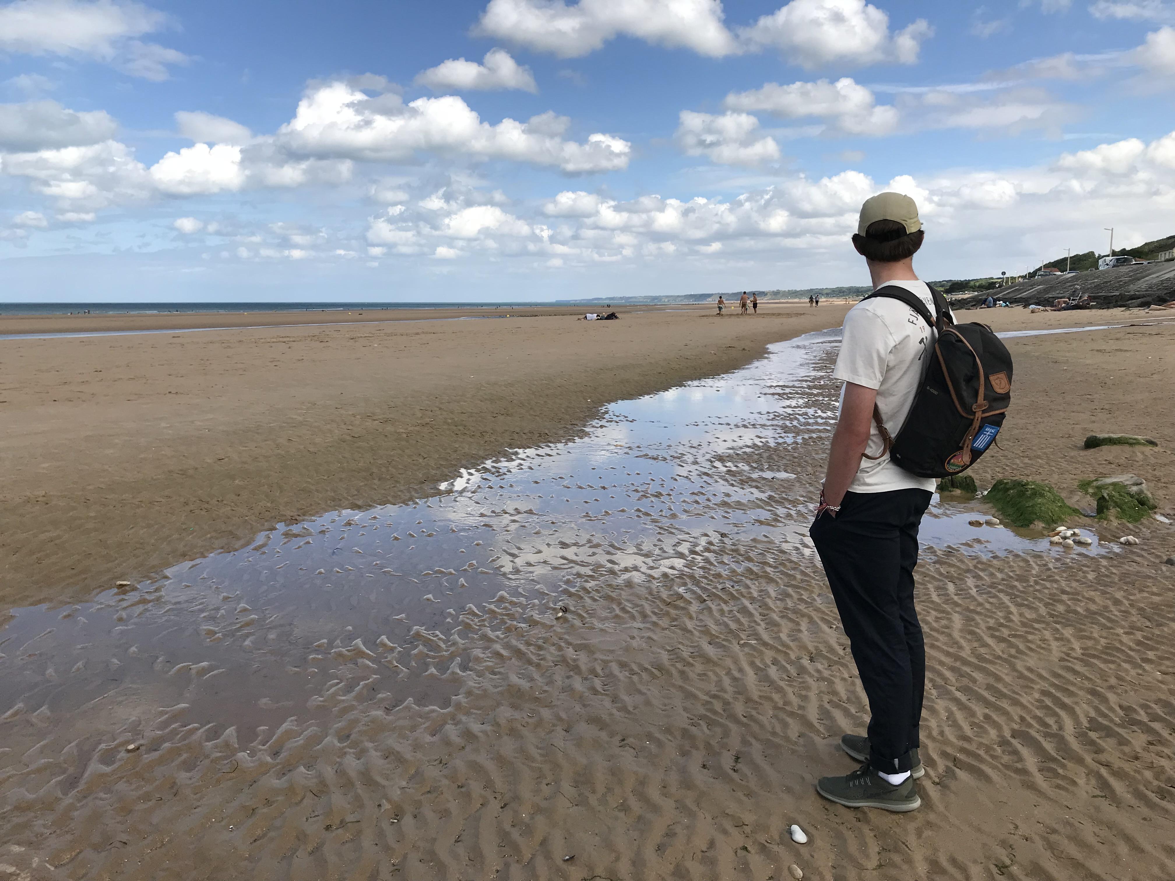 Normandy beach on our World W…