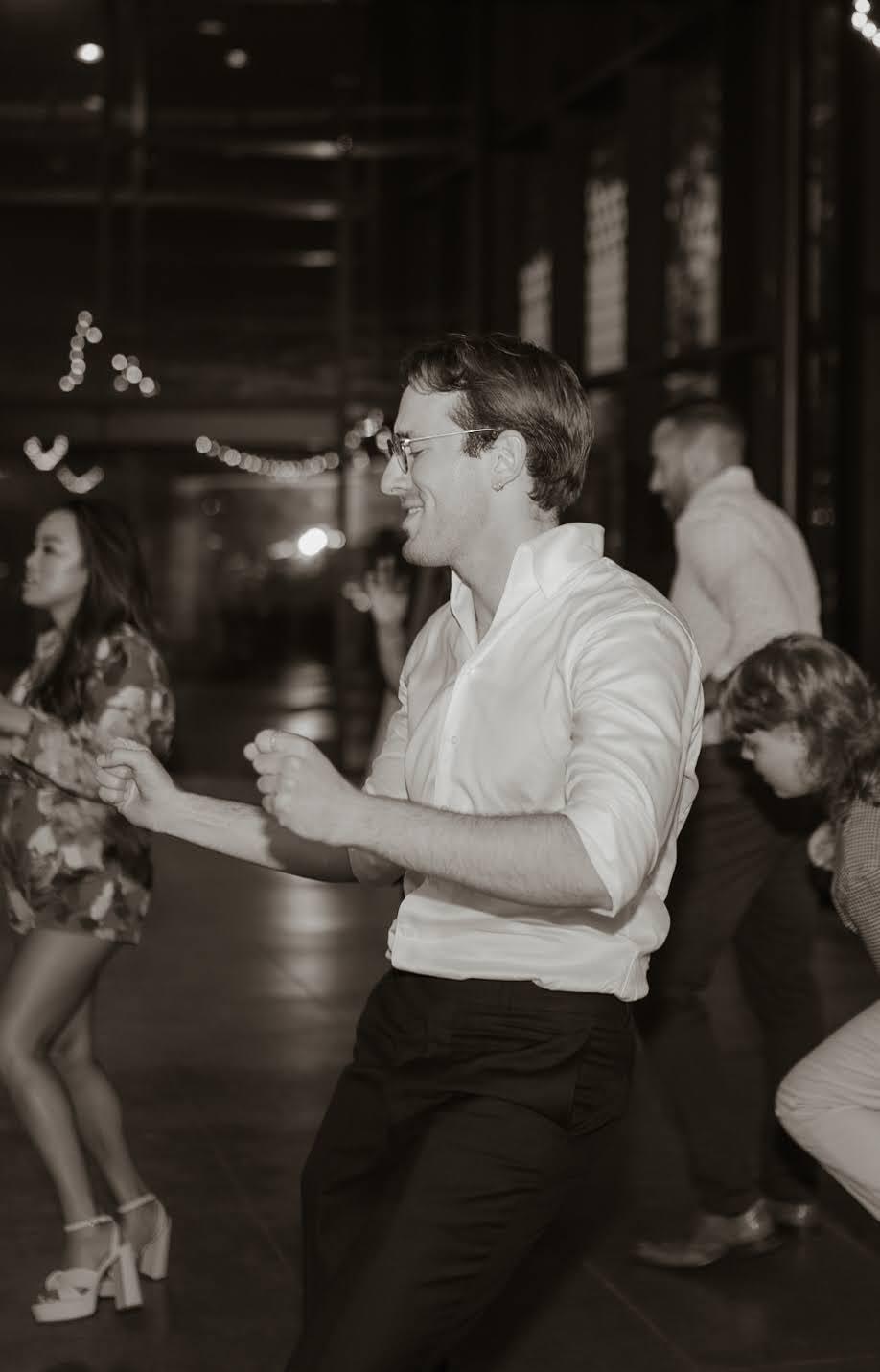 Matt getting his groove on at…