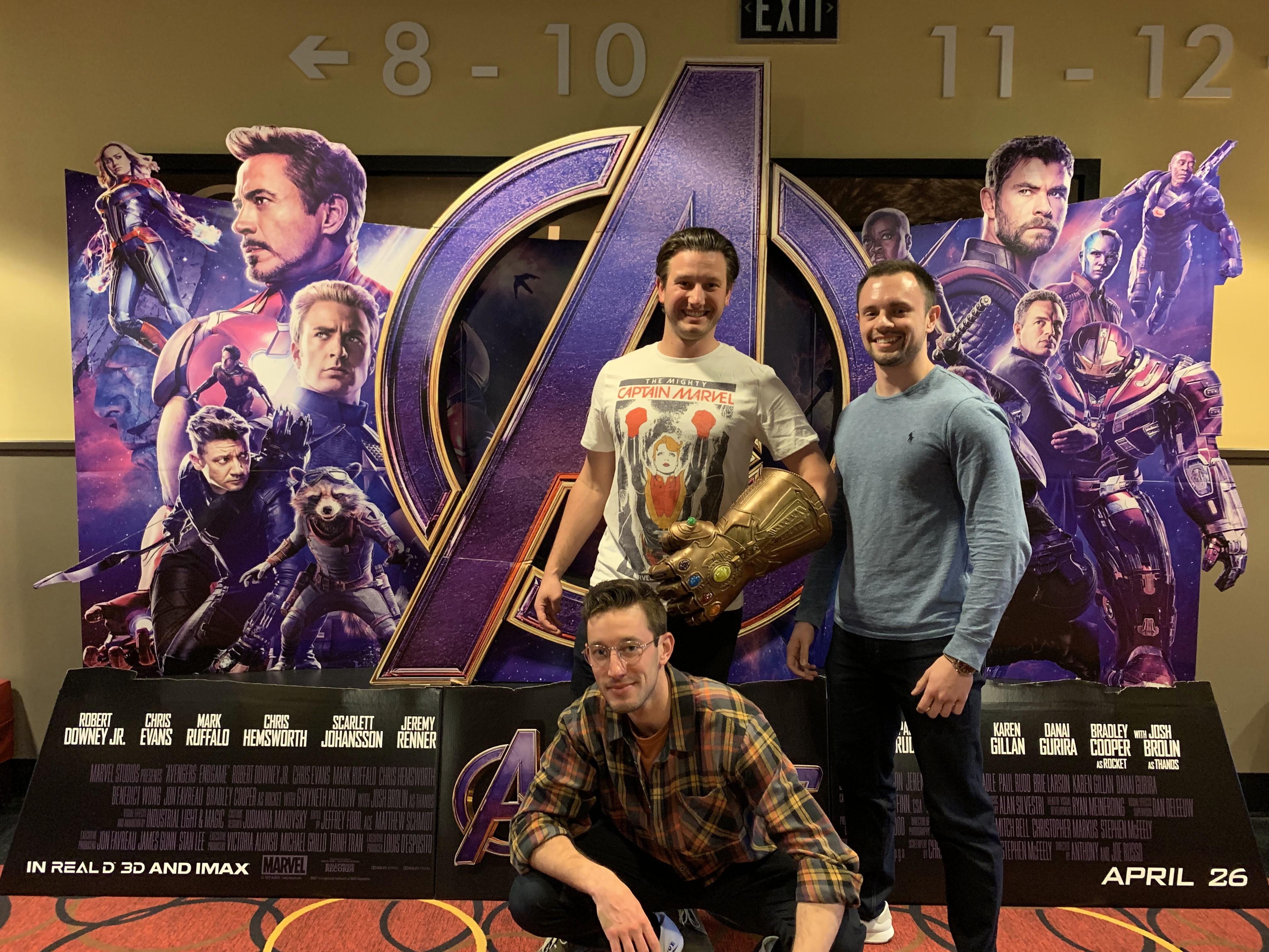 Avengers Endgame opening night