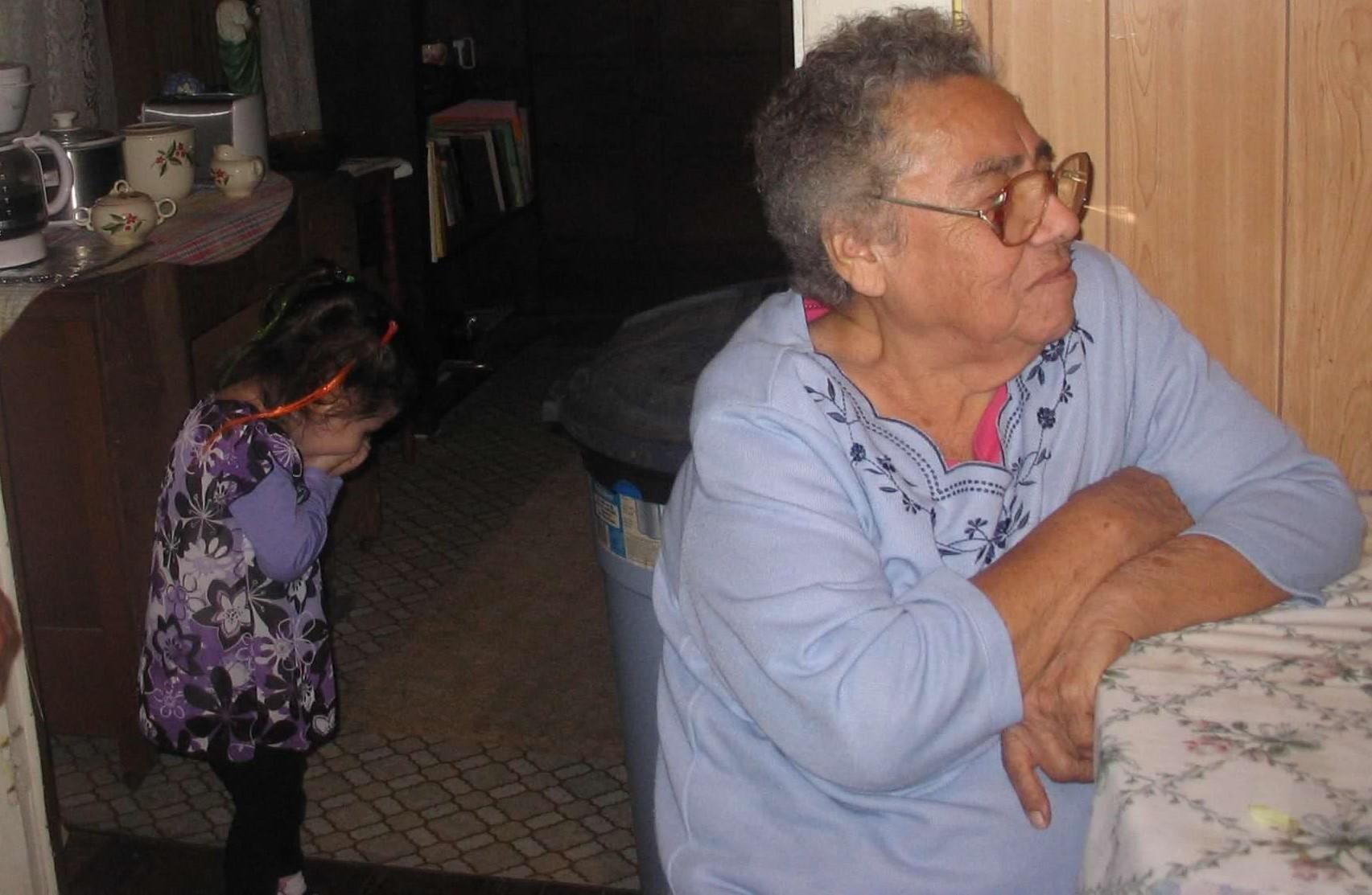 Olive thinks Nana II is soooo…