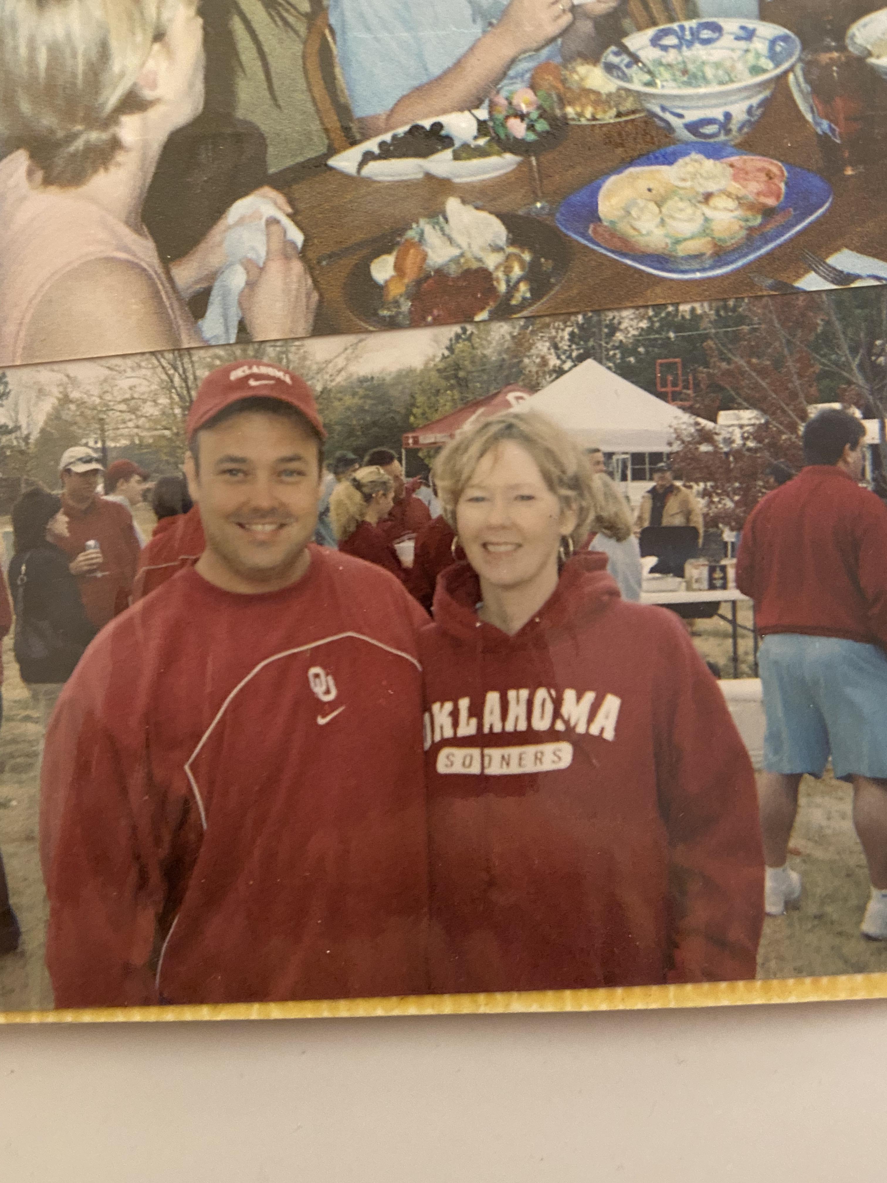 Dad and aunt Cindy.