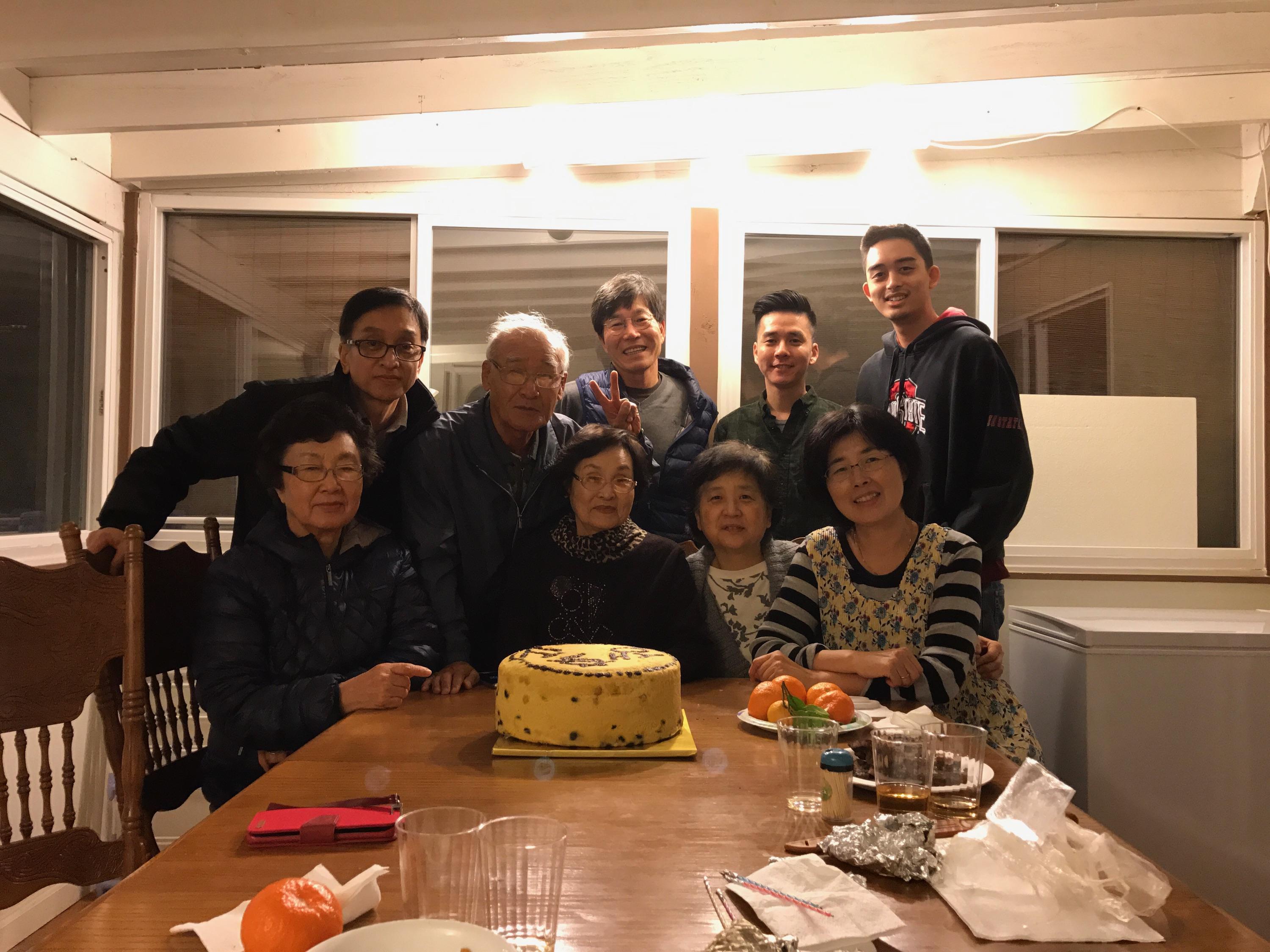 Hee Sook's mom's birthday