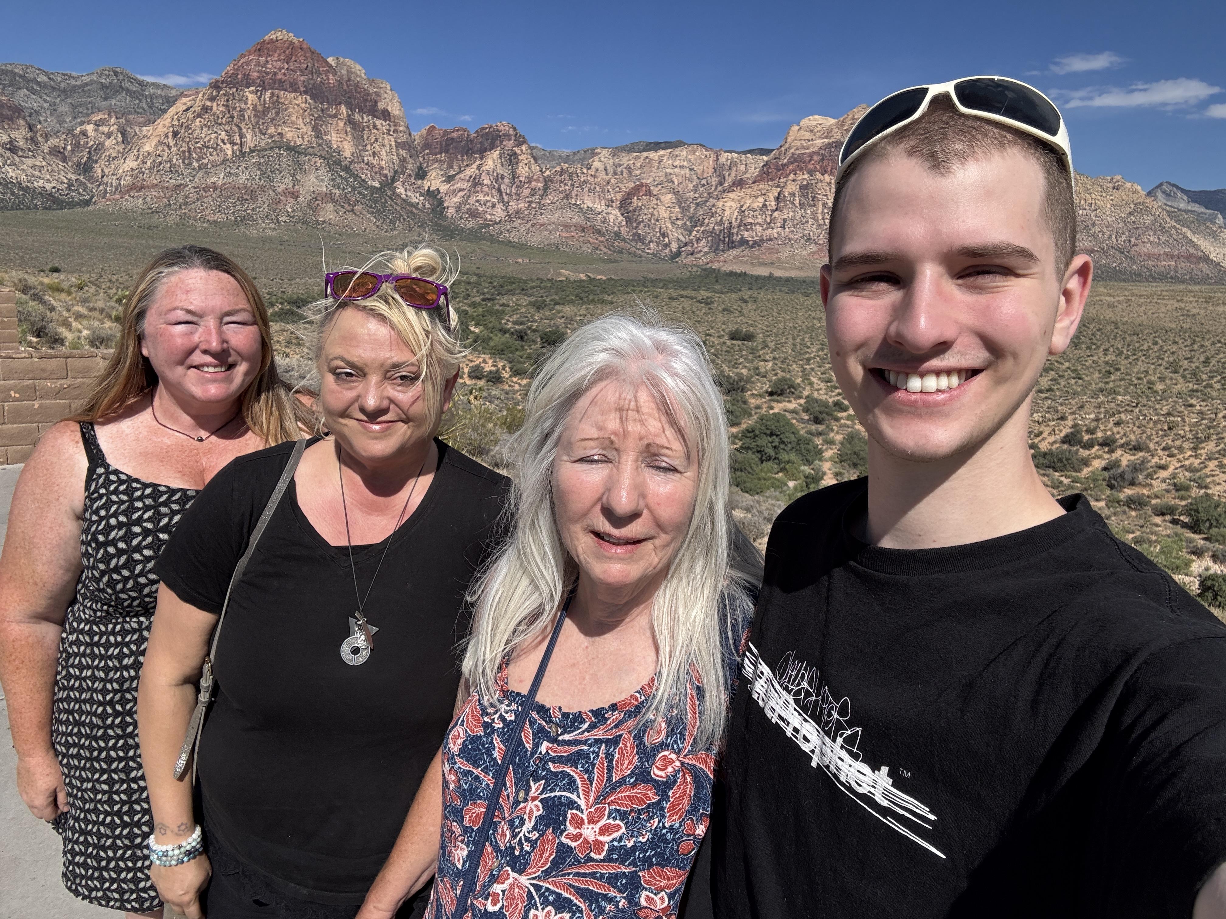 Exploring Red Rock with family