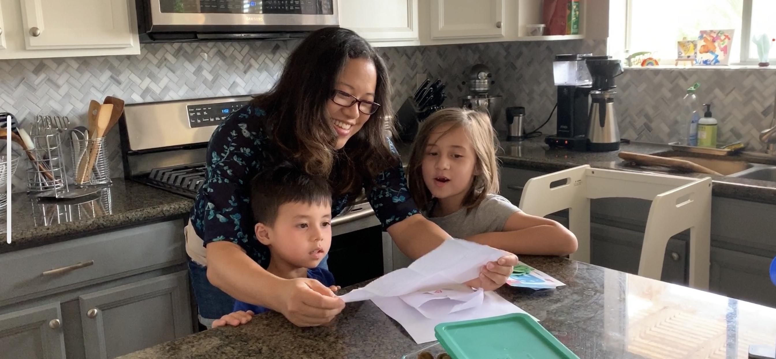 Reading Mother’s Day letters …