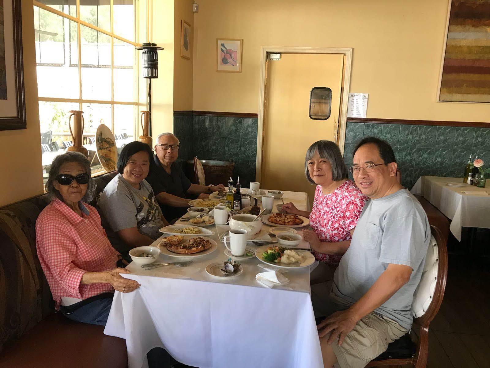 Sharing lovely Italian food w…