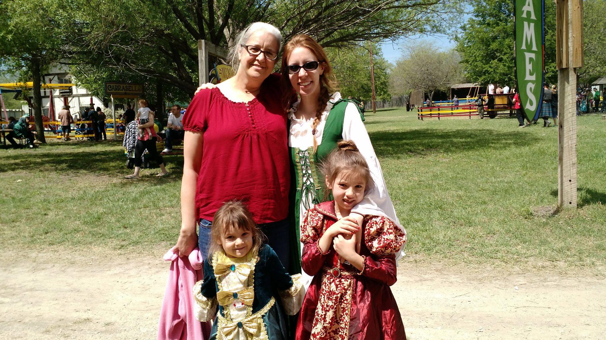 Mindy at Renaissance Fair wit…
