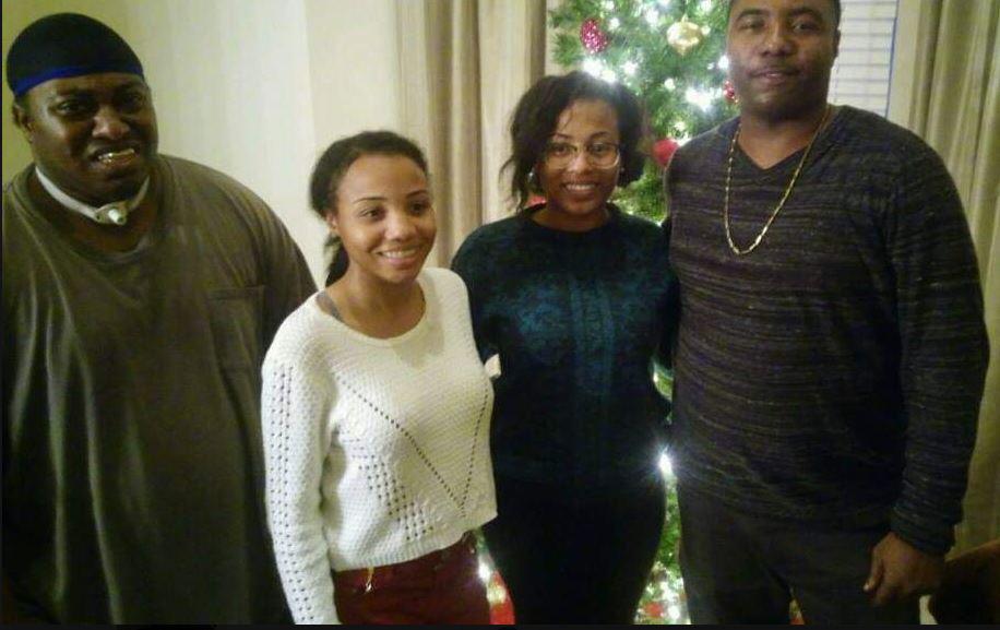 Chris gathered w/sisters and …