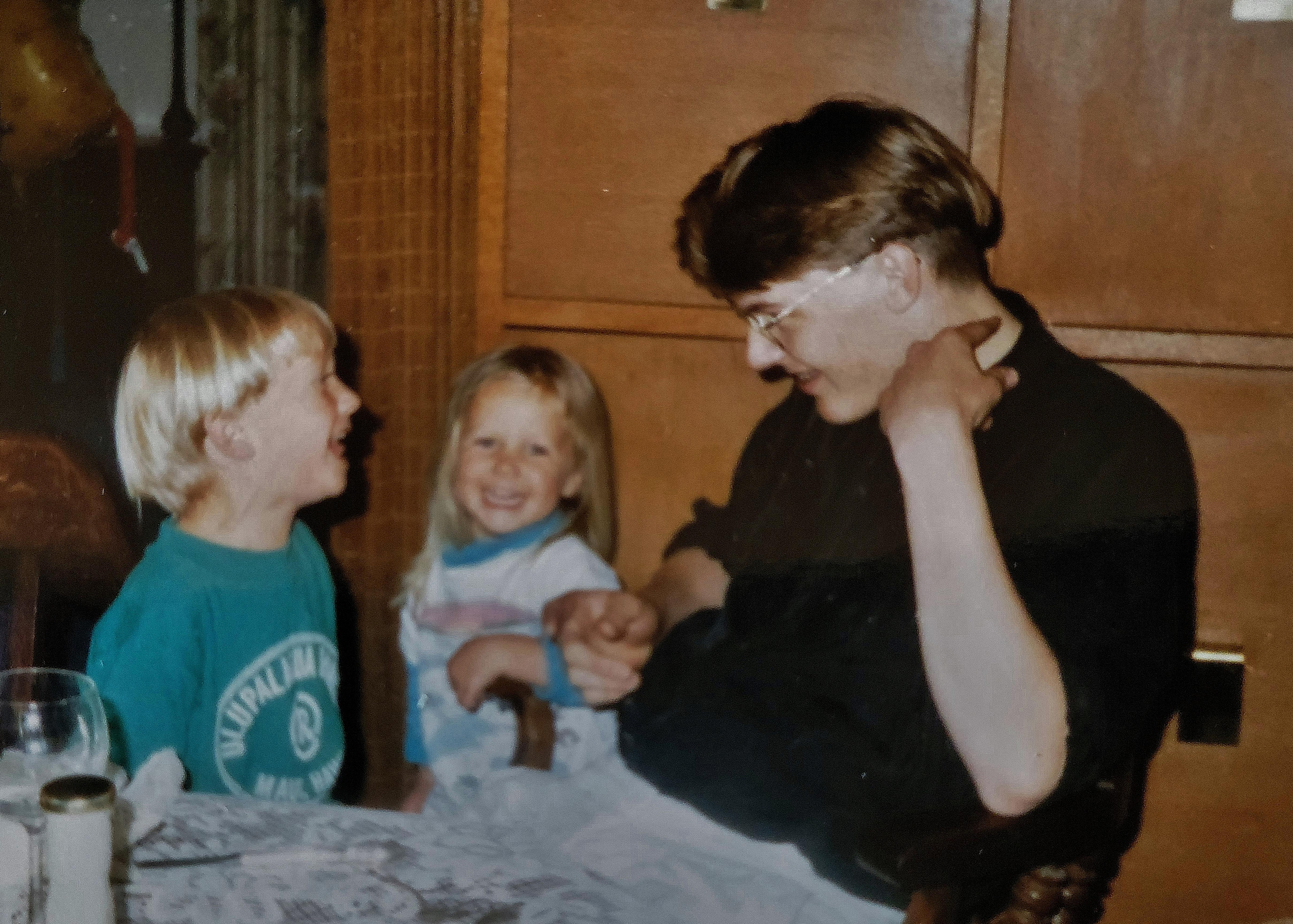 Ian, Sara, and cousin Nick