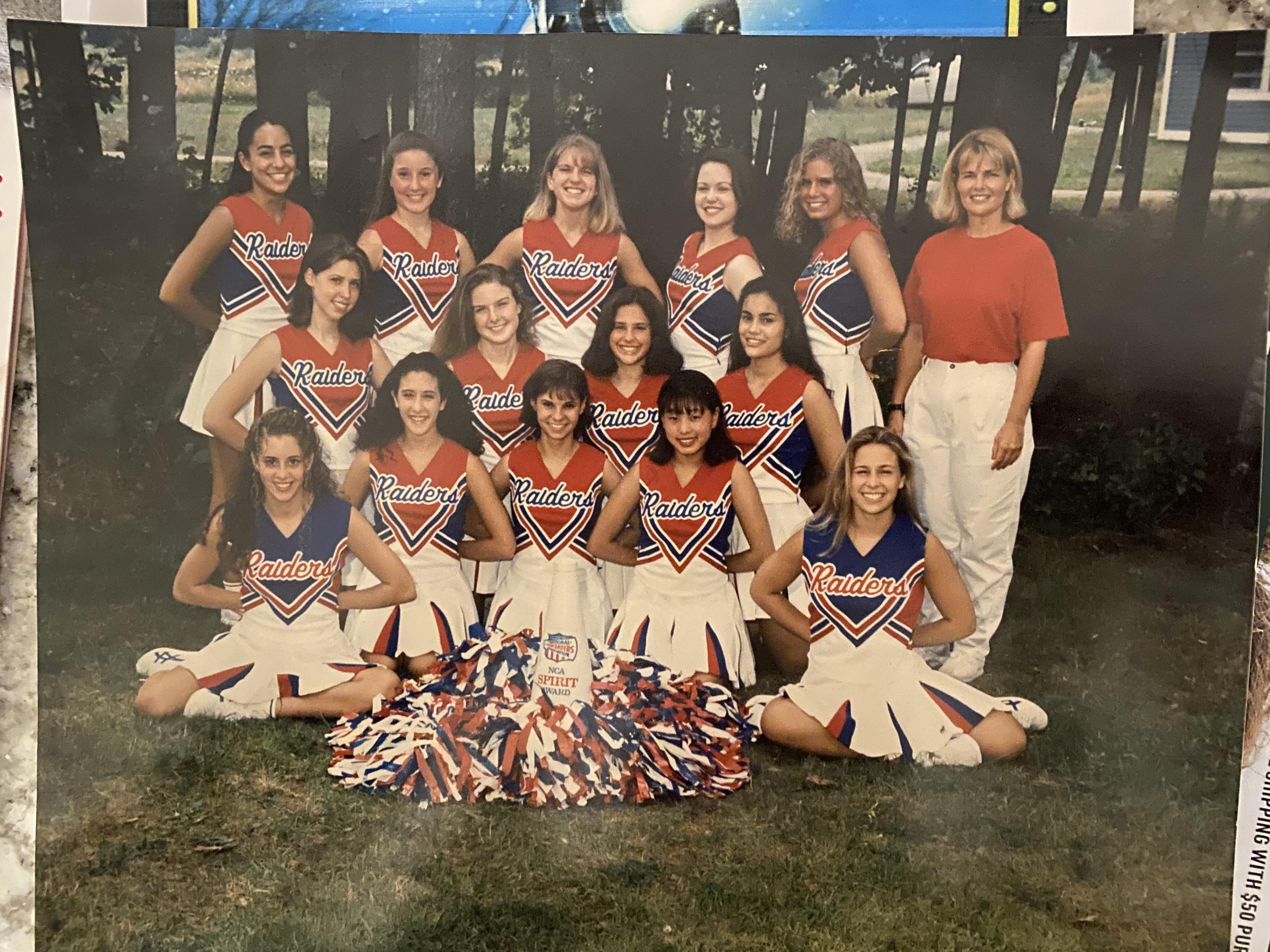 CCHS Cheerleaders 1995