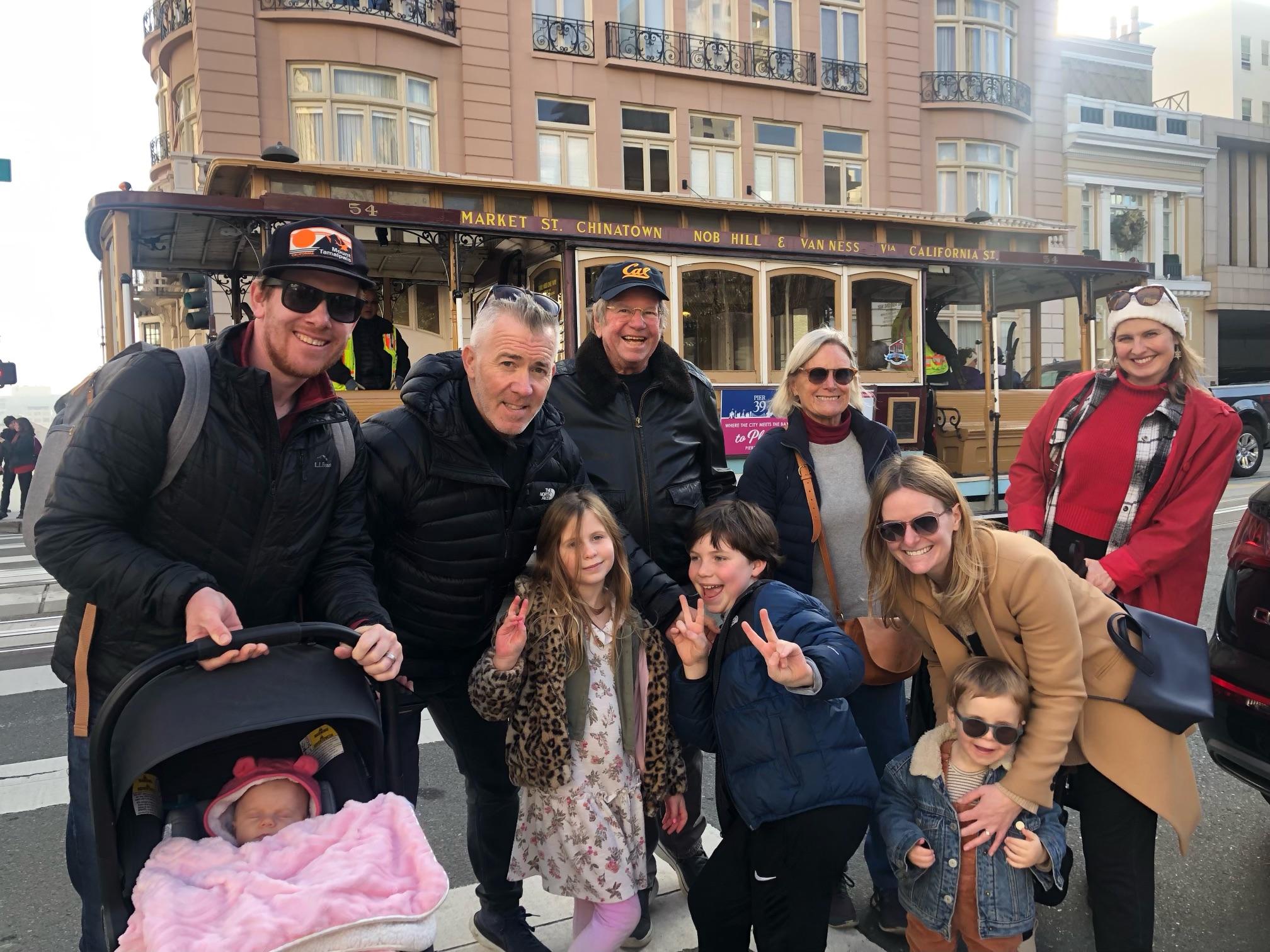 Jeff with his family