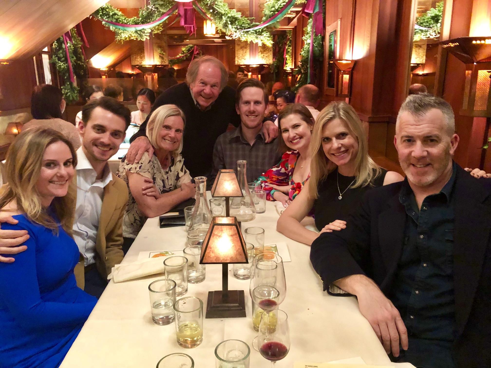Jeff, Linda, their kids and i…
