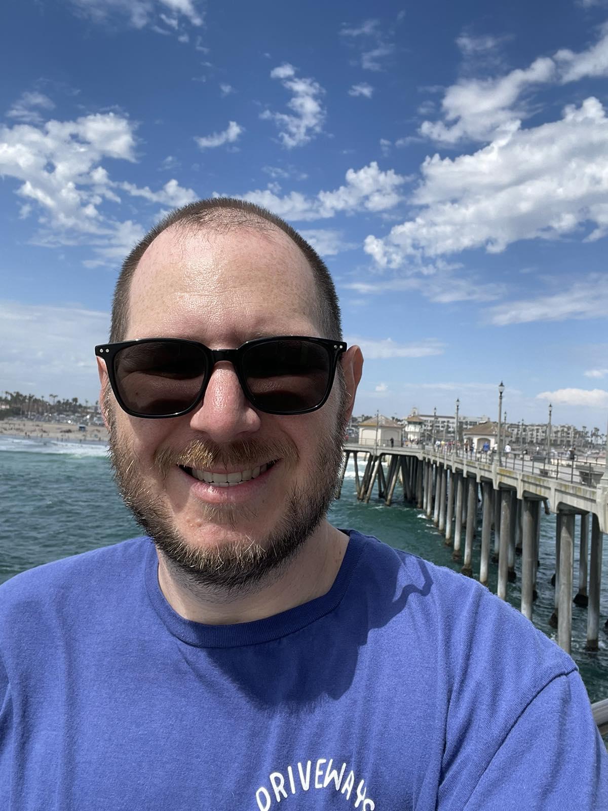 Chris in Maine this year.