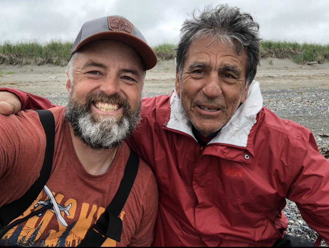 Billy and I on the beach in K…