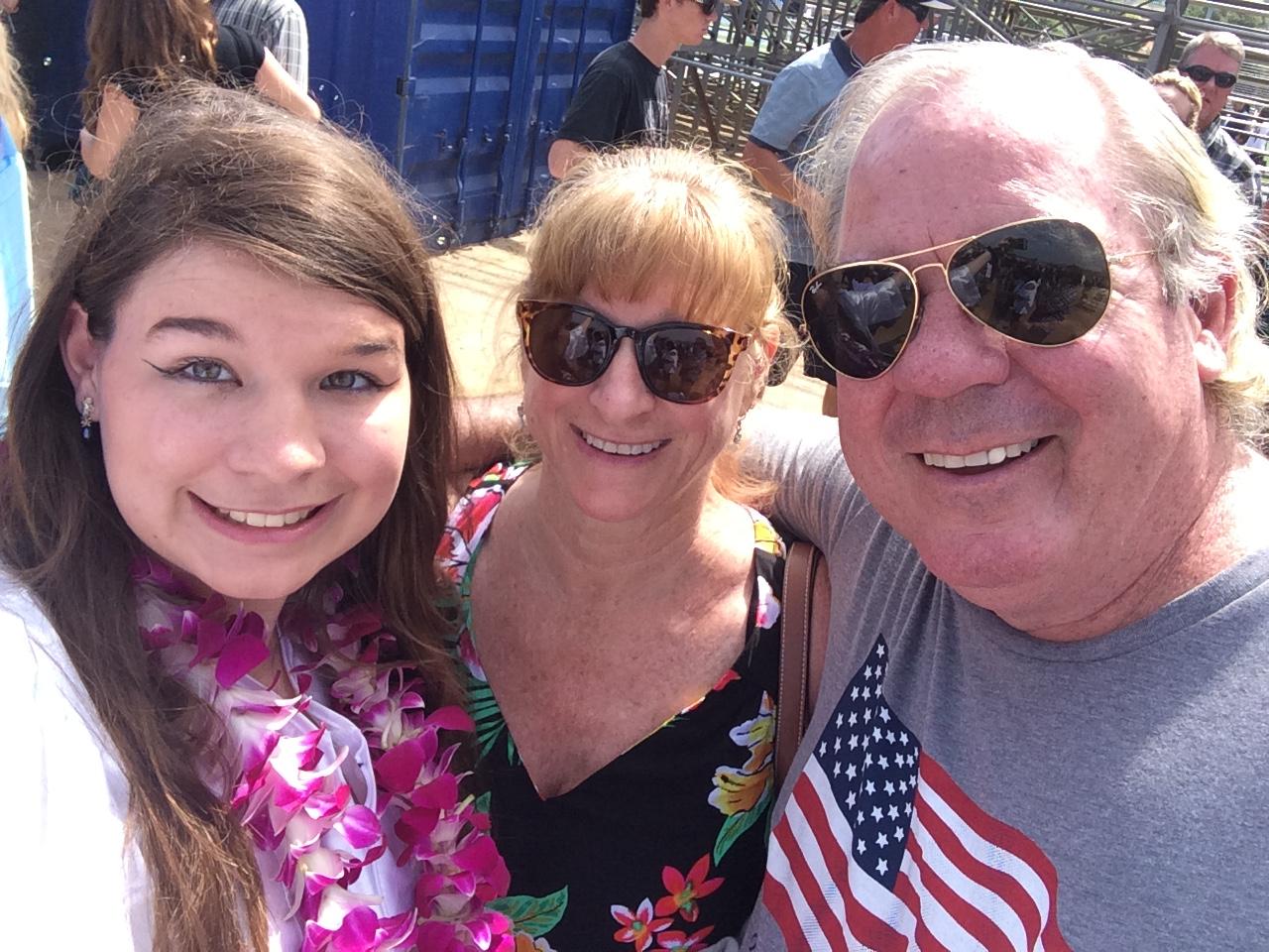 Lorie attending my high schoo…