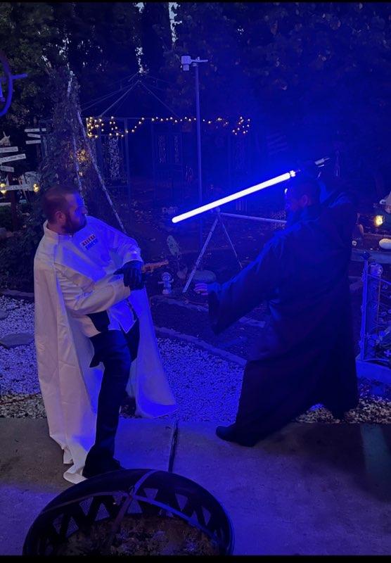 Myles and Mike battling !