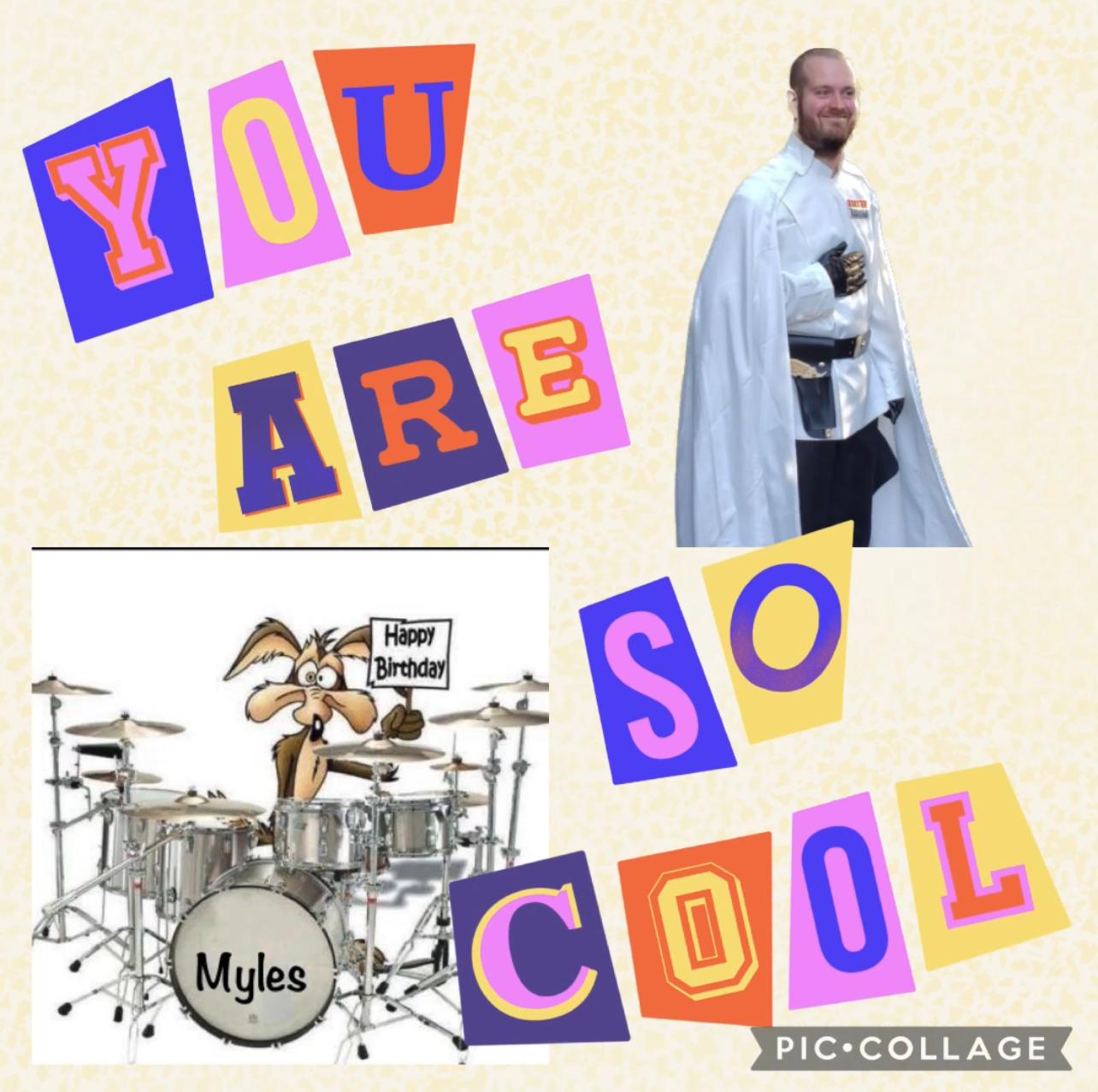 Happy Bday Myles!!  Miss you …