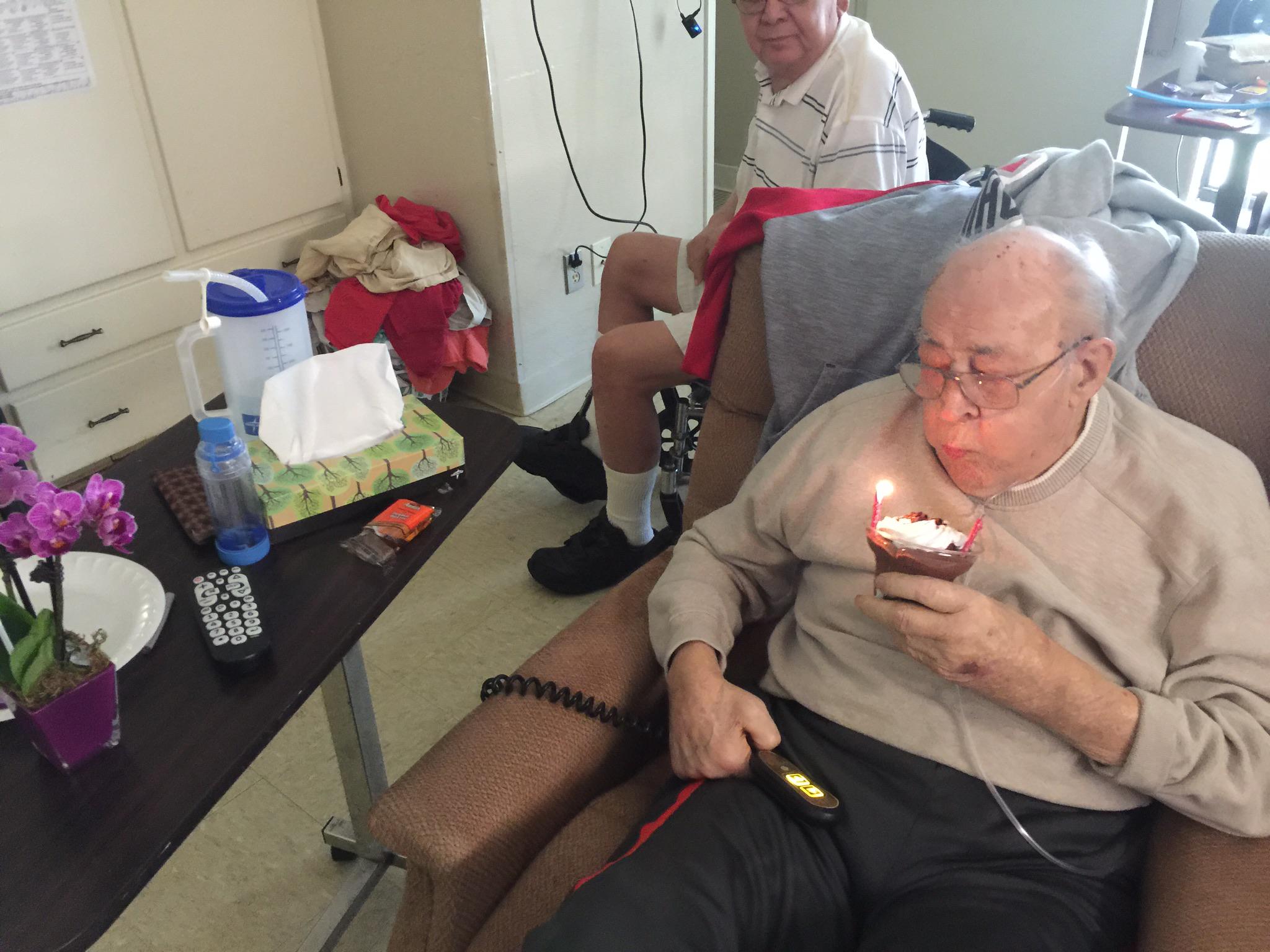 Dad’s last Birthday Party 4/2…