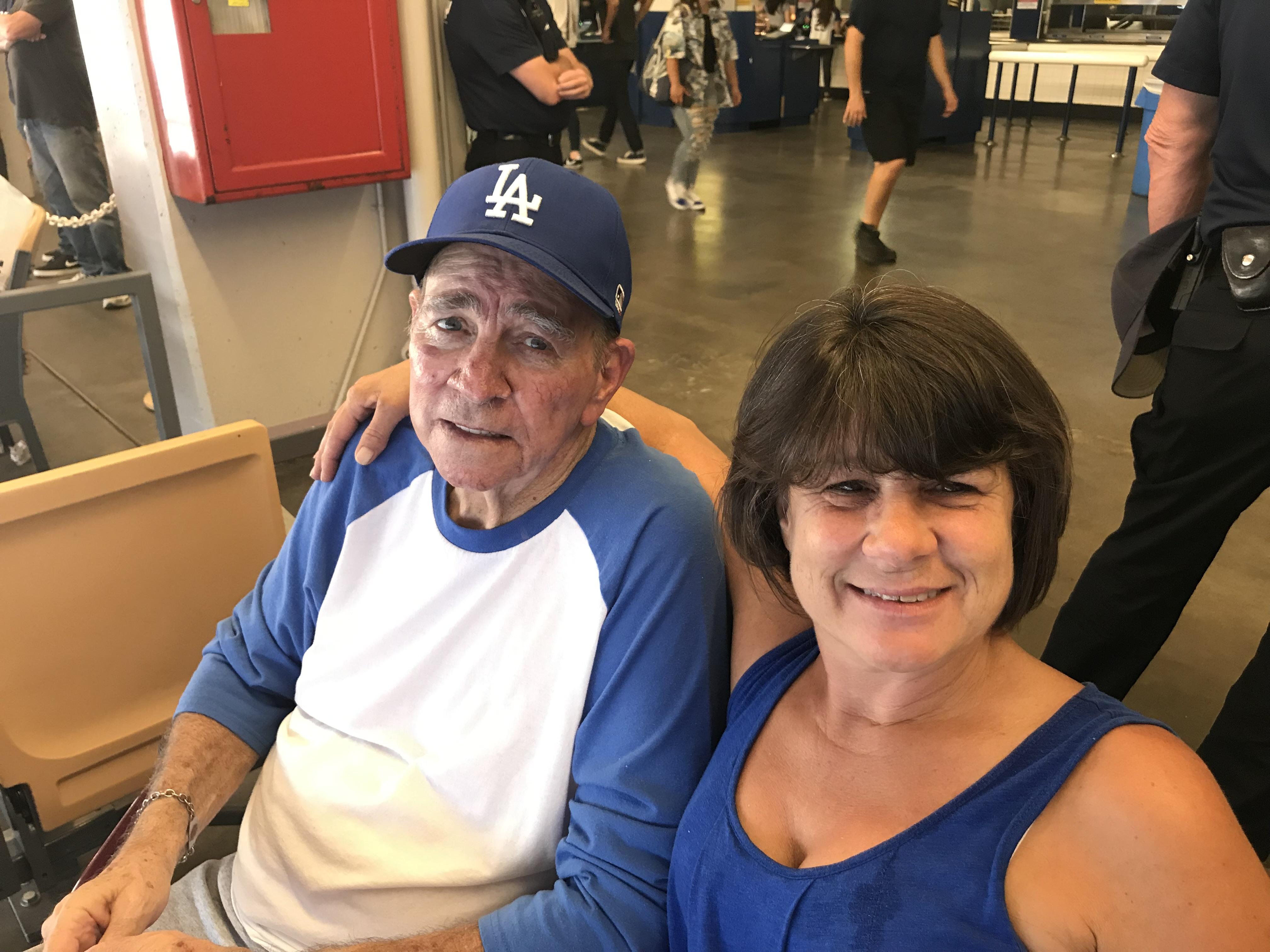 Dad’s last Dodger game