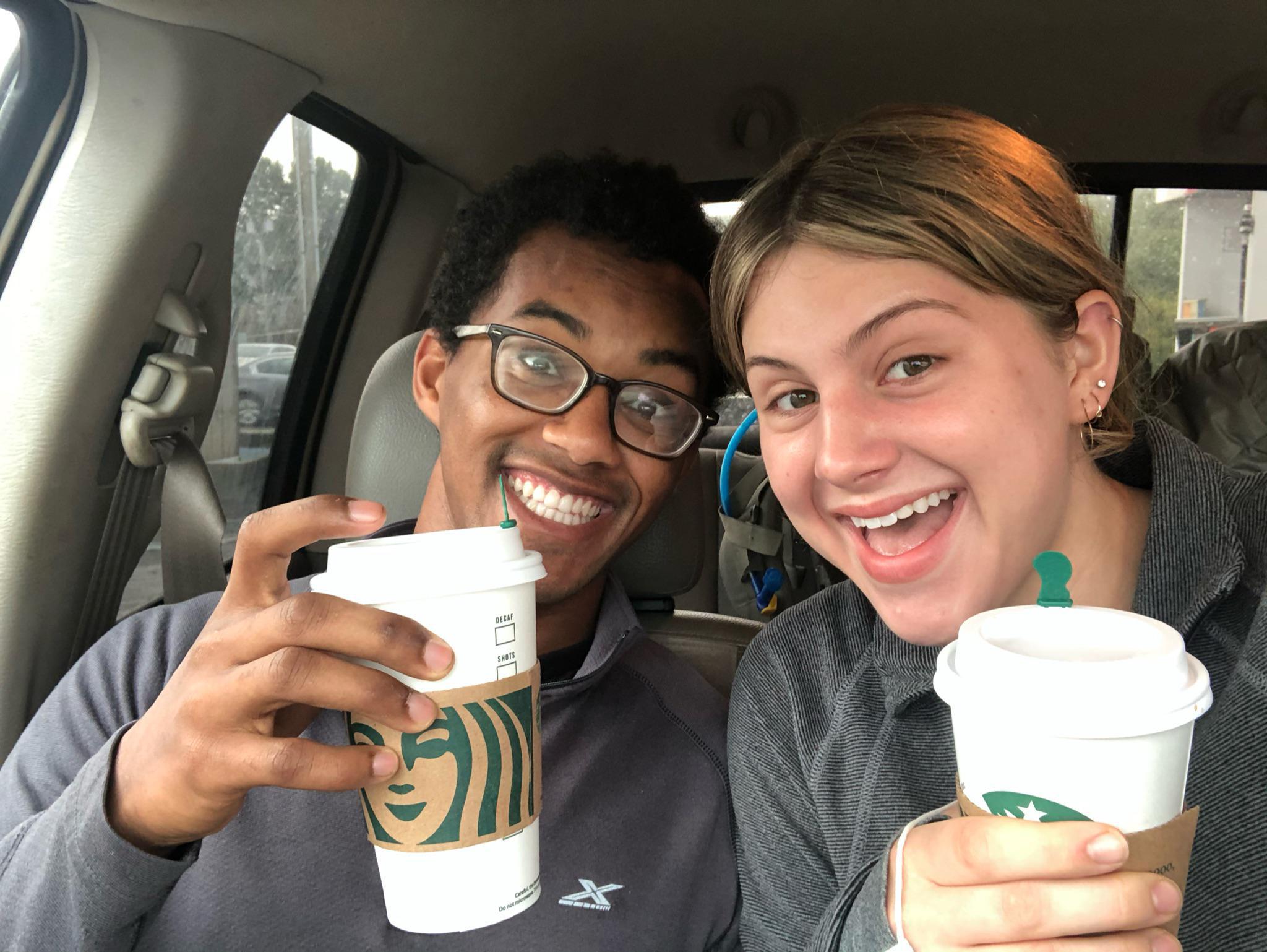 Starbucks! Ket loves a good C…