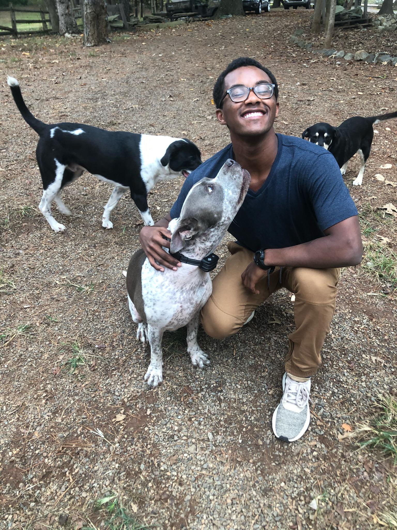 Ket getting some Bru kisses!