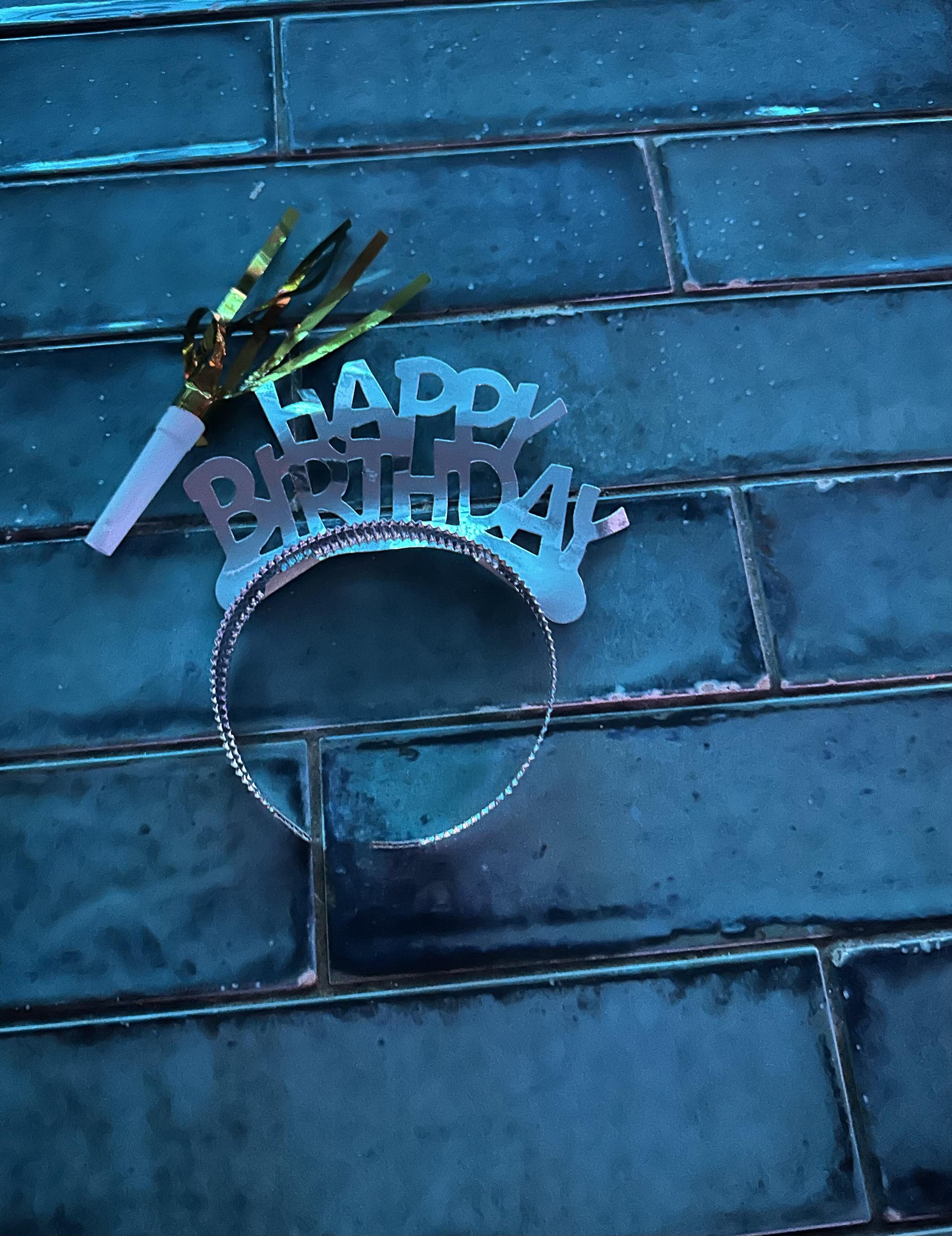 I saw this at the counter at …