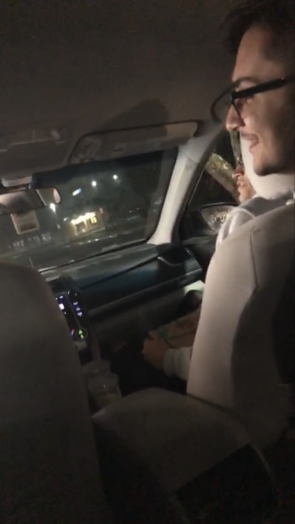 Late night Mcdonald’s drive-t…