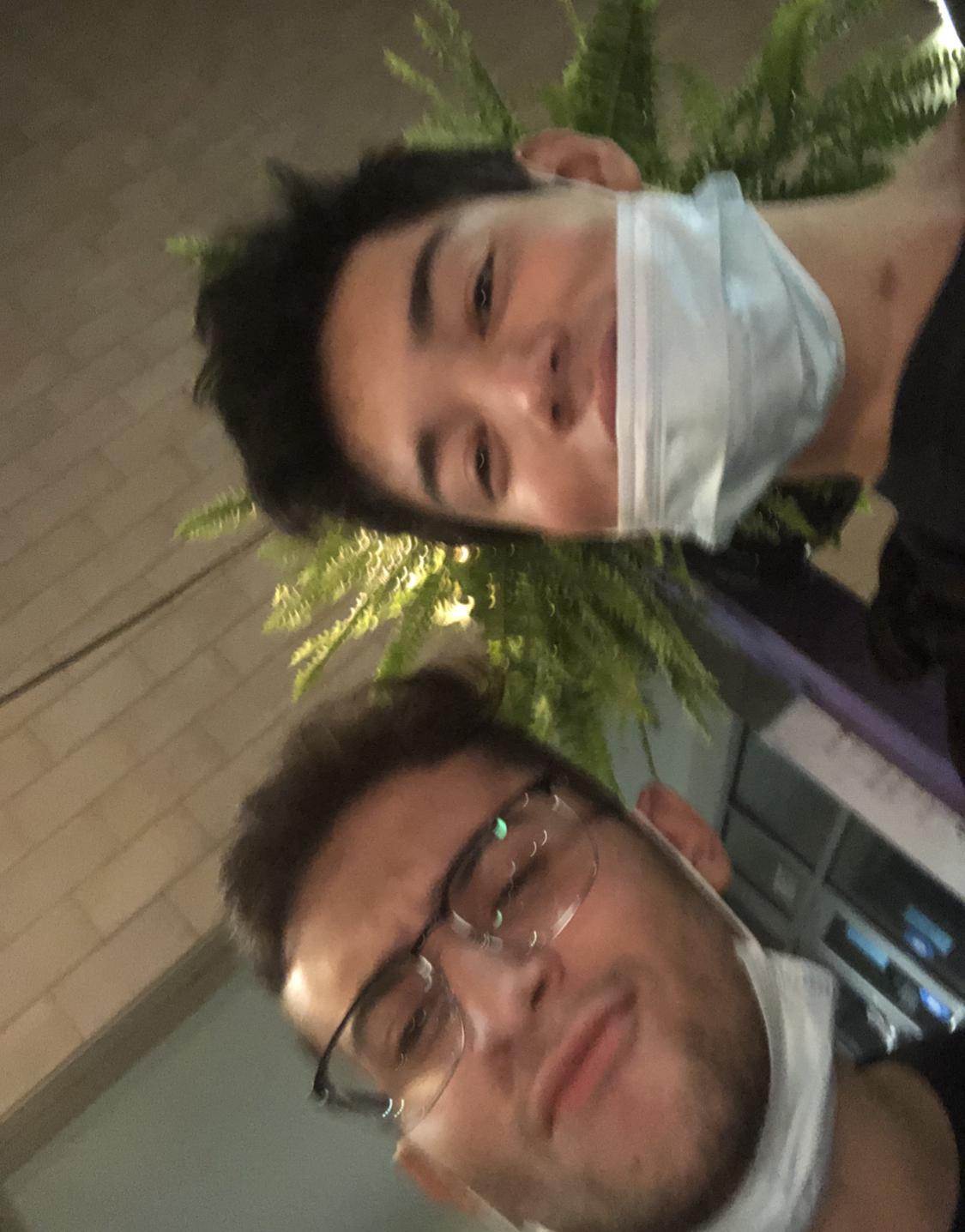 Guido and I hanging outside o…