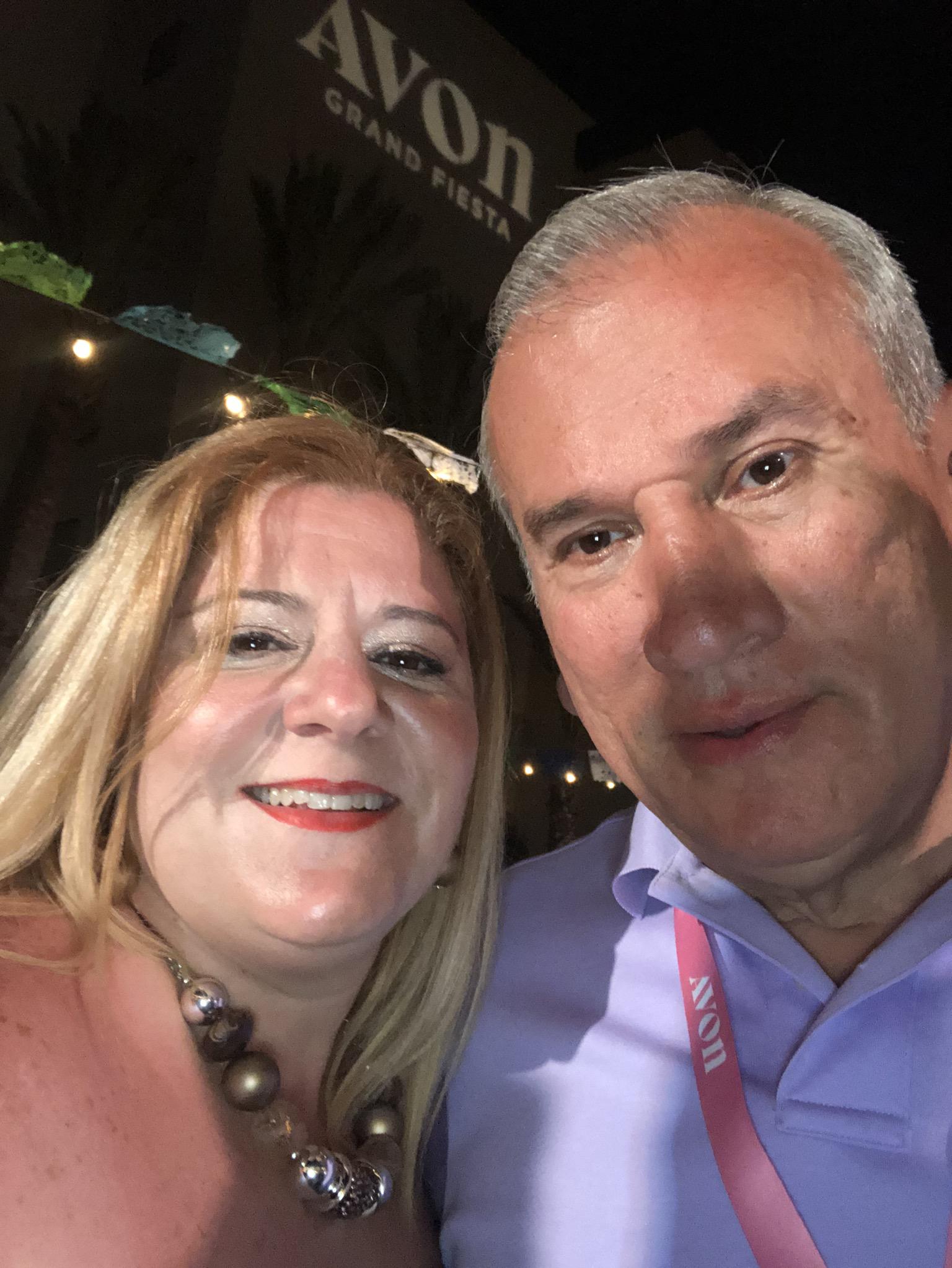 Luis con Normaris “la rubita”