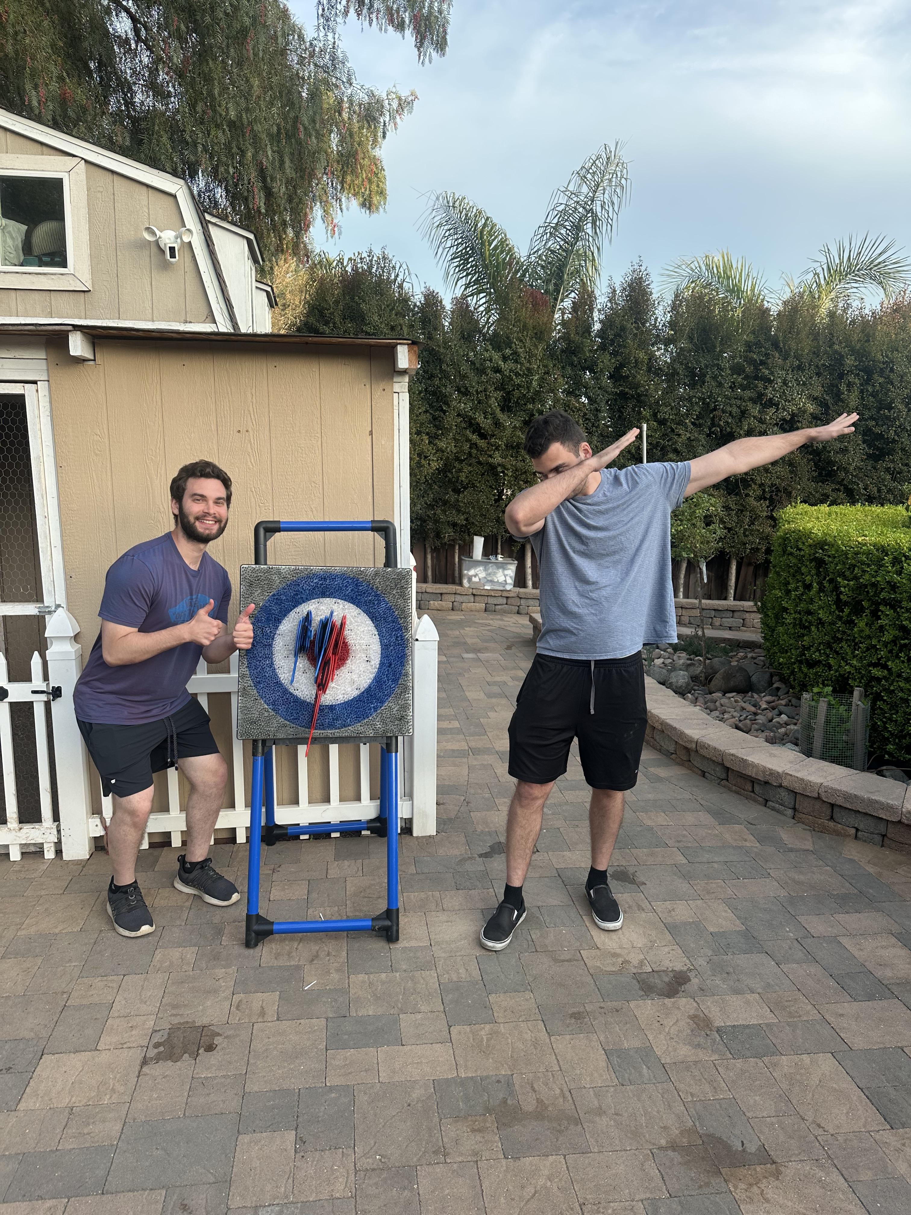 Michael and Matthew being ver…