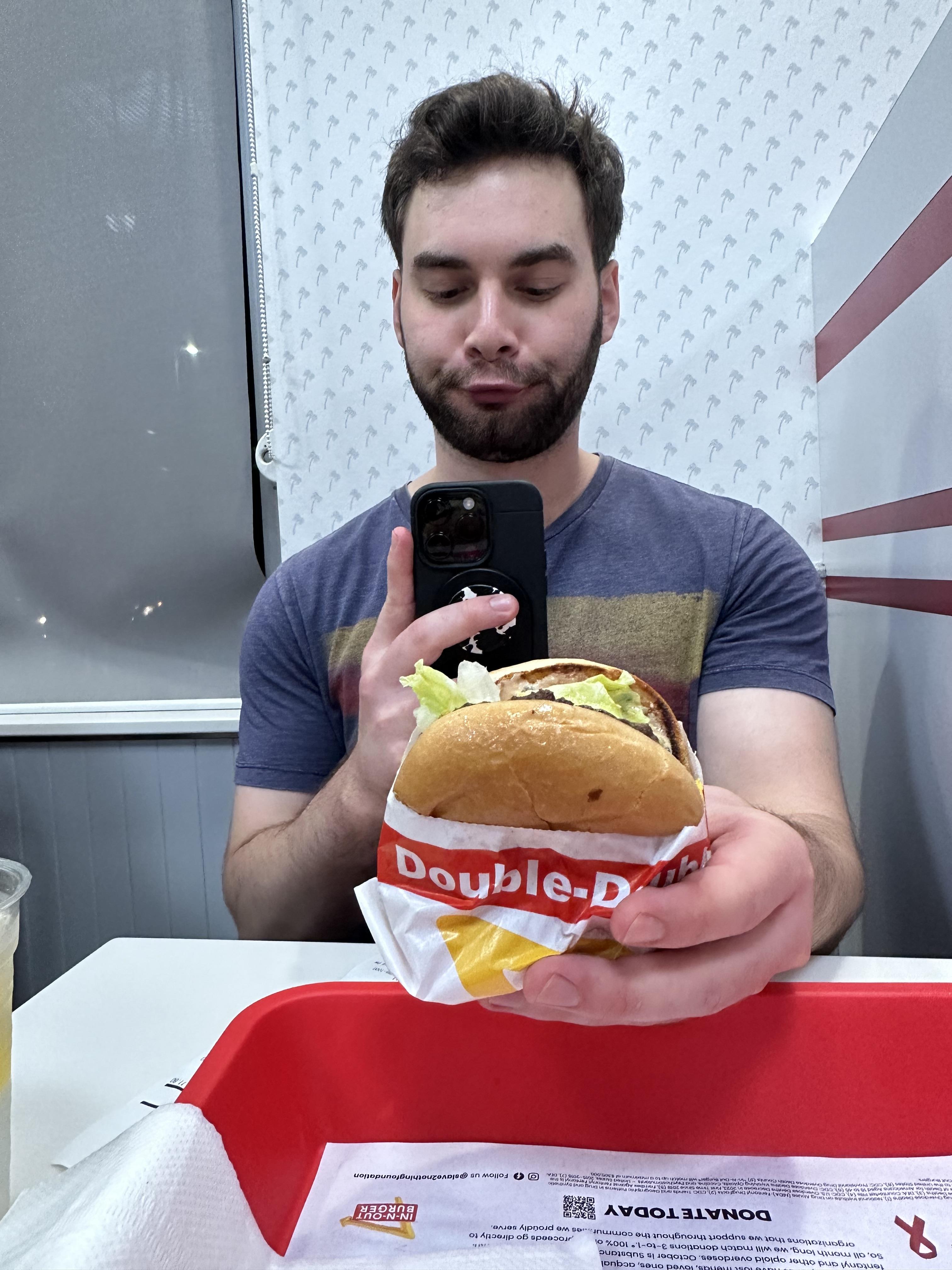 A trip to In n Out after the …