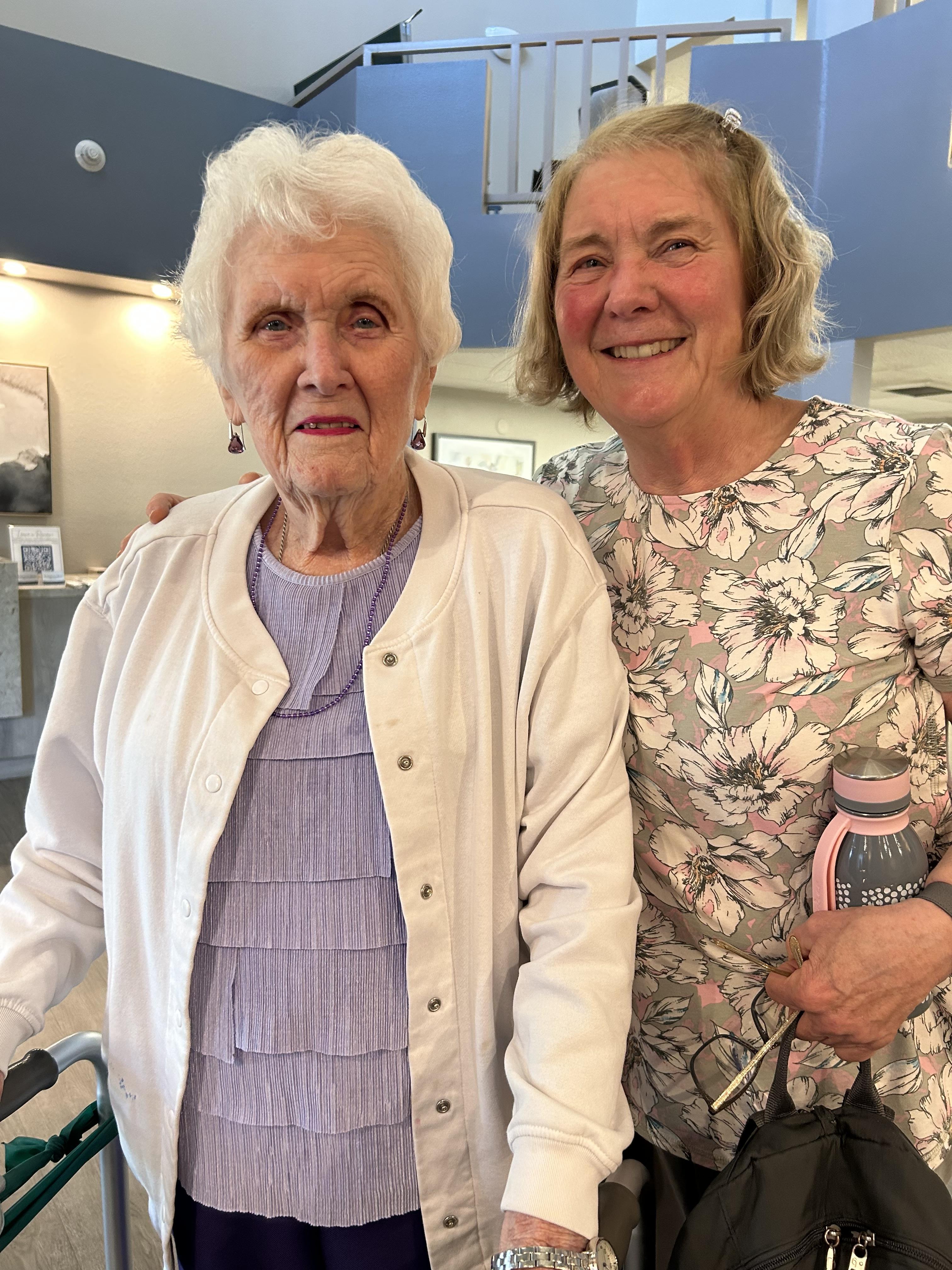 My last photo with Mom