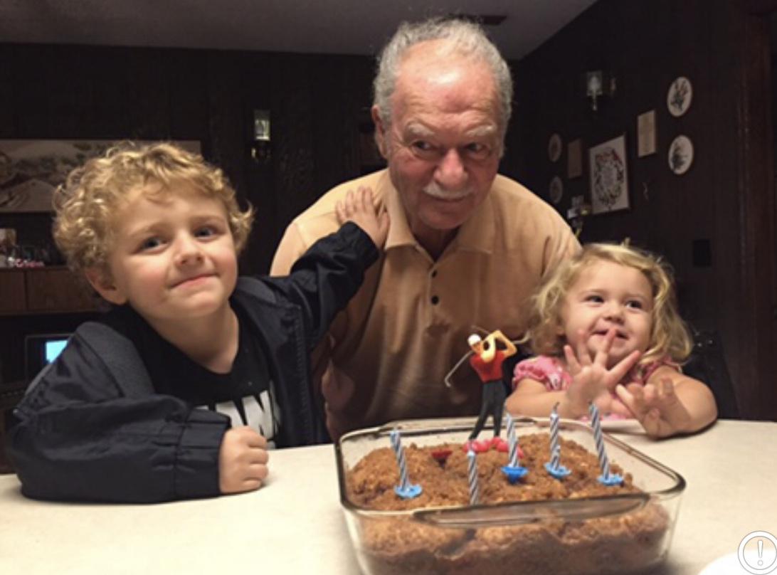 This was his 82nd birthday I …