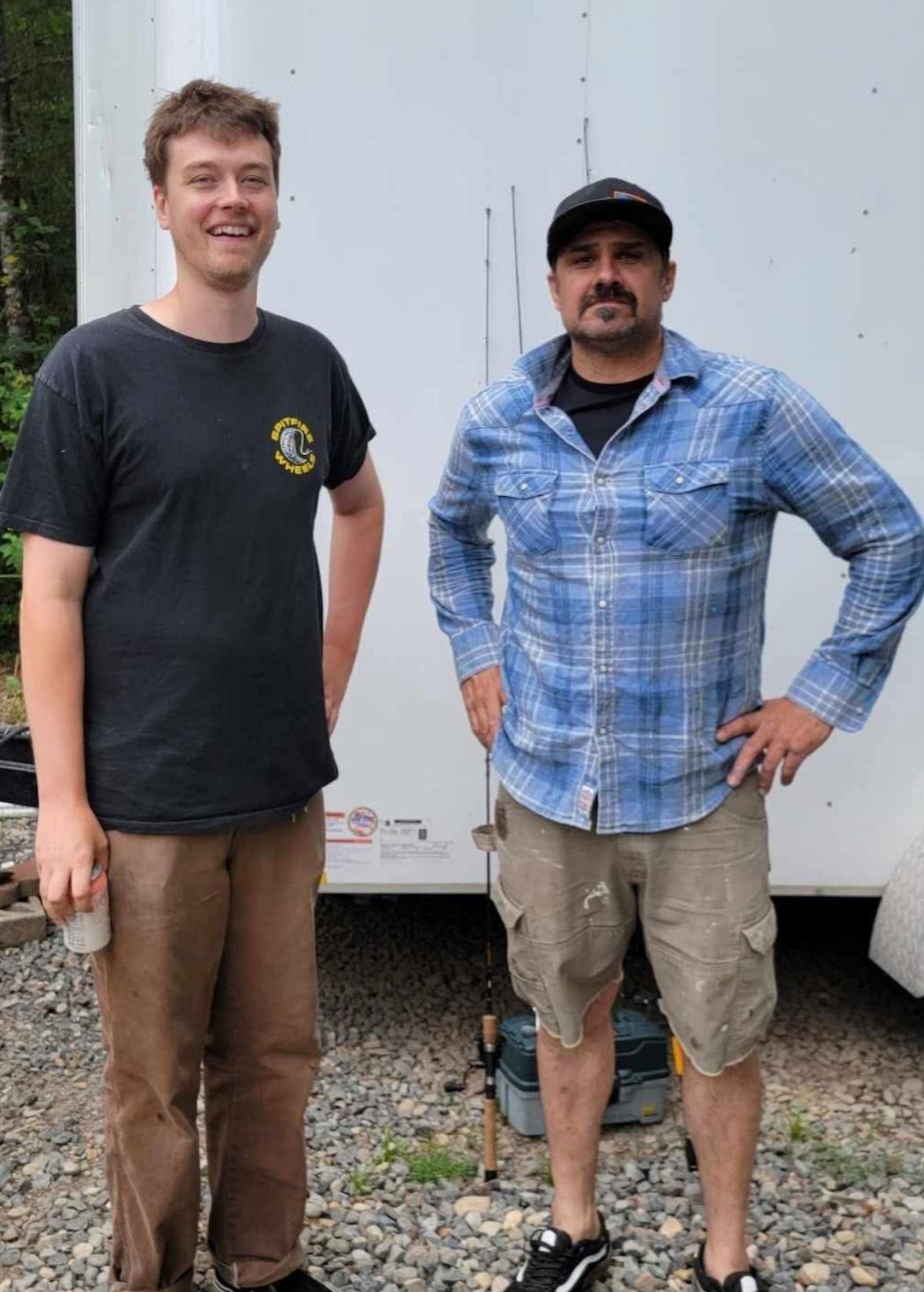 Blake and Jimmy at one of the…