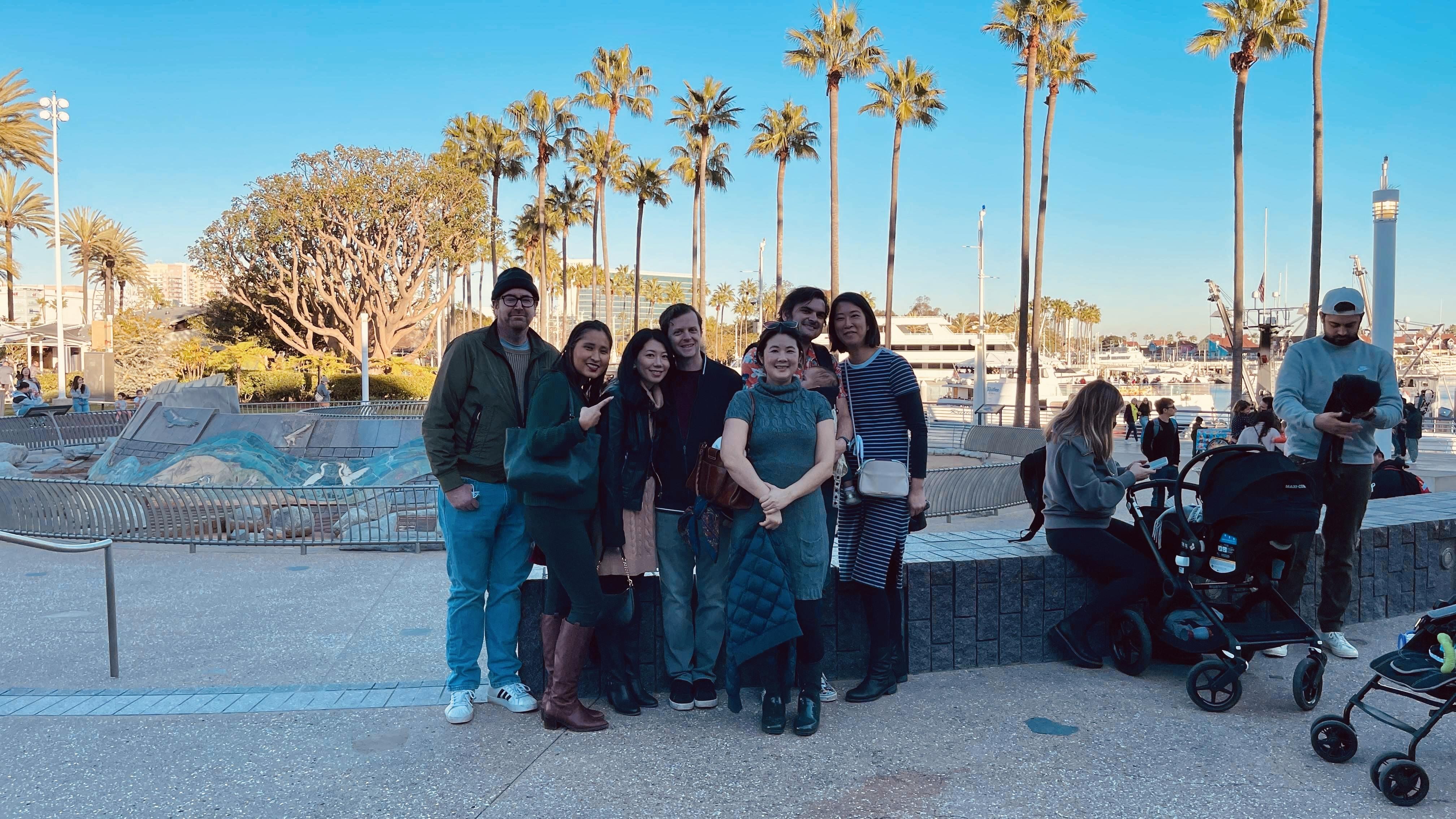 Dangisa and friends at the Lo…
