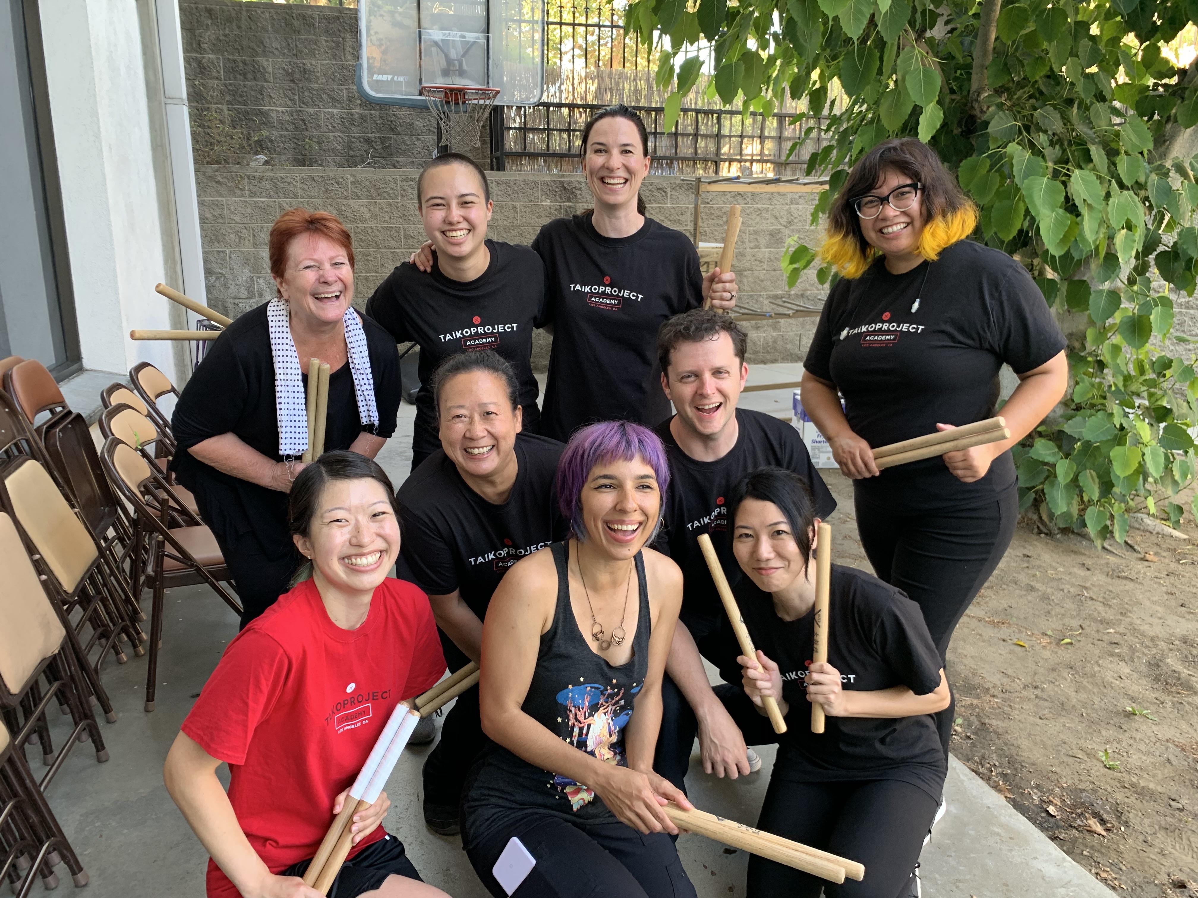 Performing at Obon Matsuri